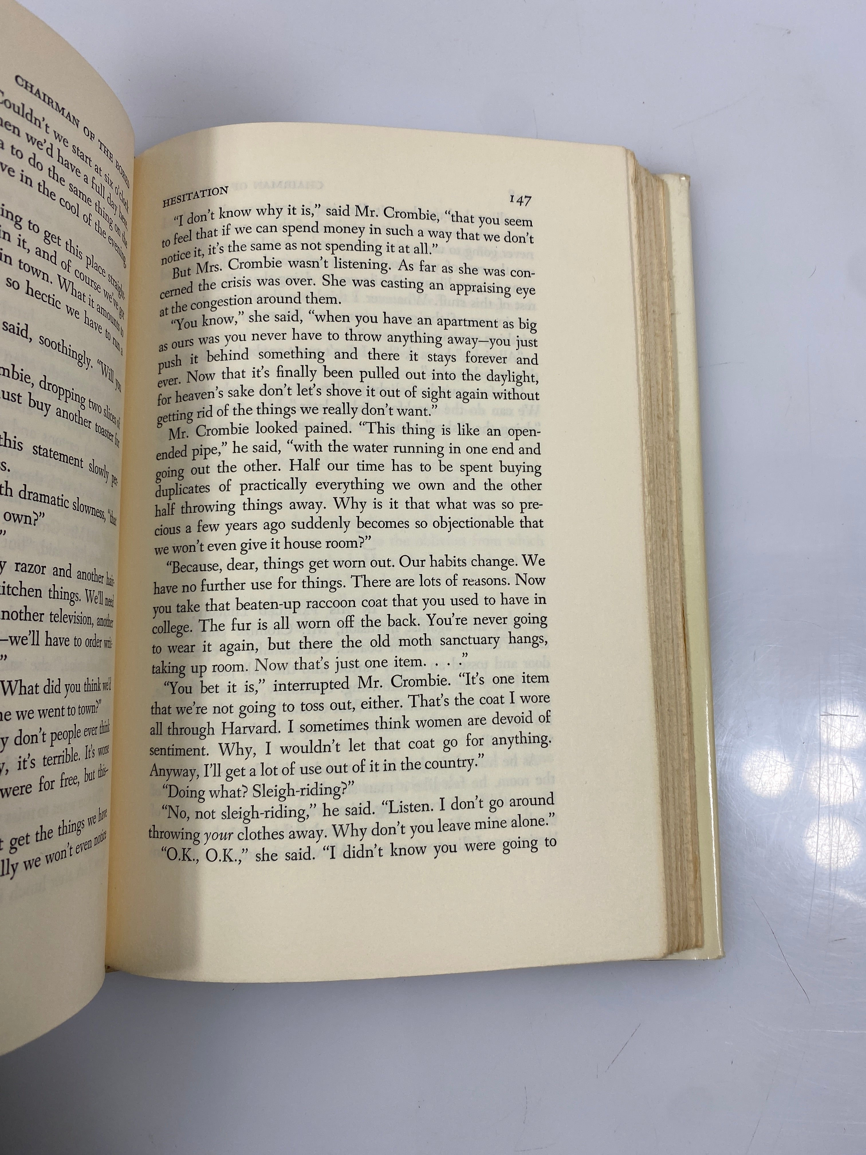 Chairman of the Bored by Streeter 1961 Harper & Brothers HCDJ