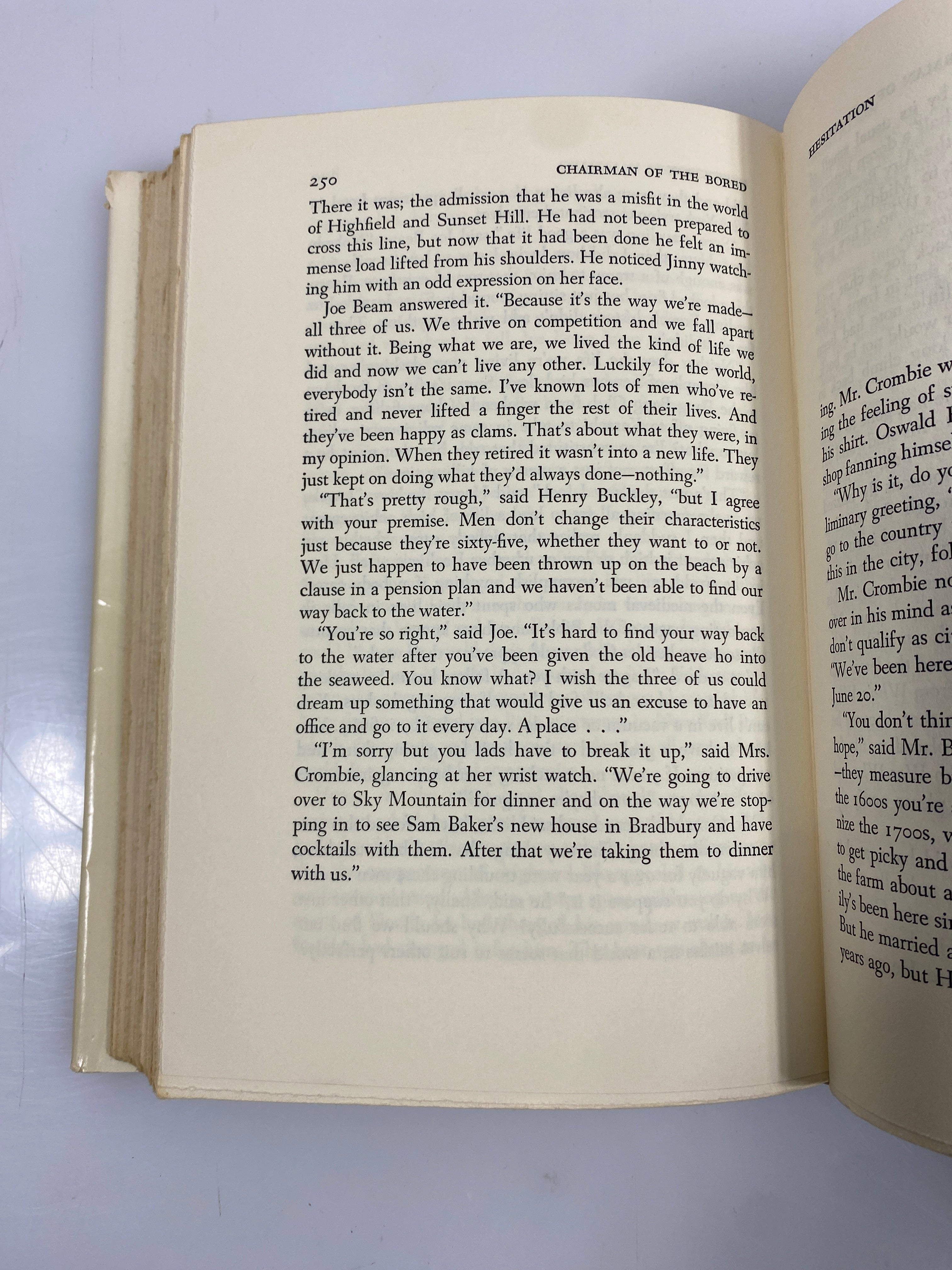 Chairman of the Bored by Streeter 1961 Harper & Brothers HCDJ