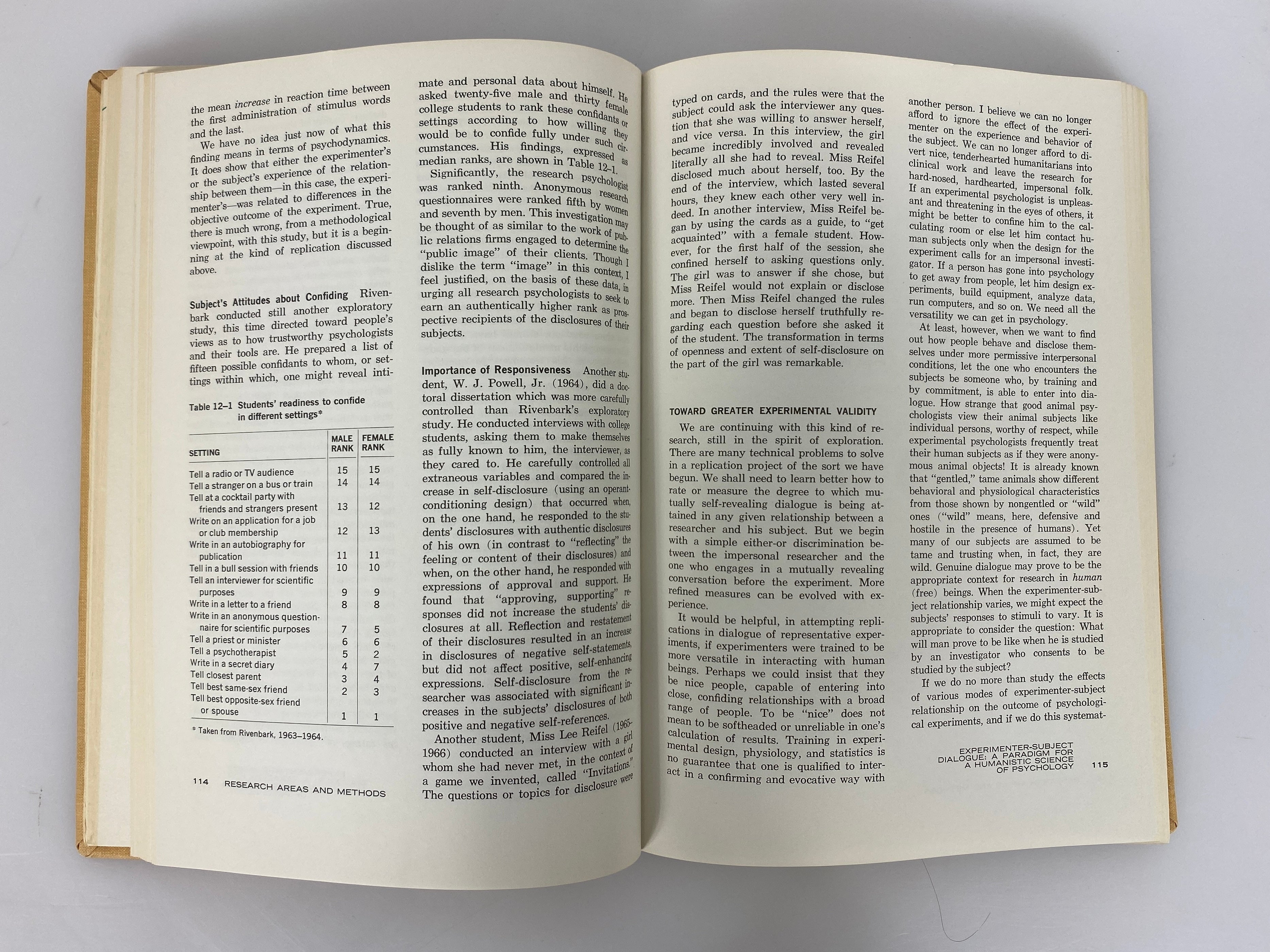 Challenges of Humanistic Psychology by Bugental 1967 Library Binding HC