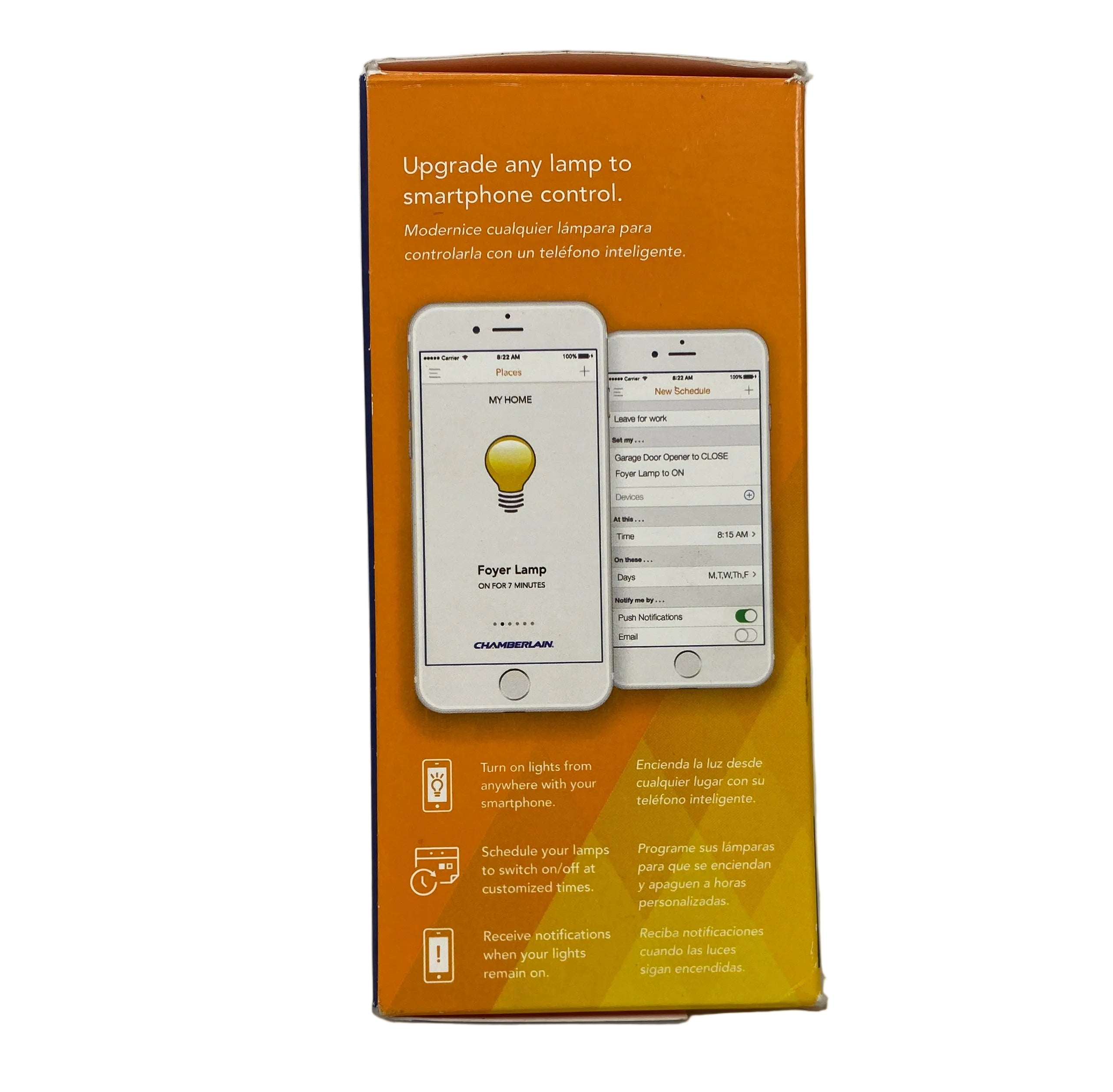Chamberlain PILCEW-P1 Smart Lamp Control