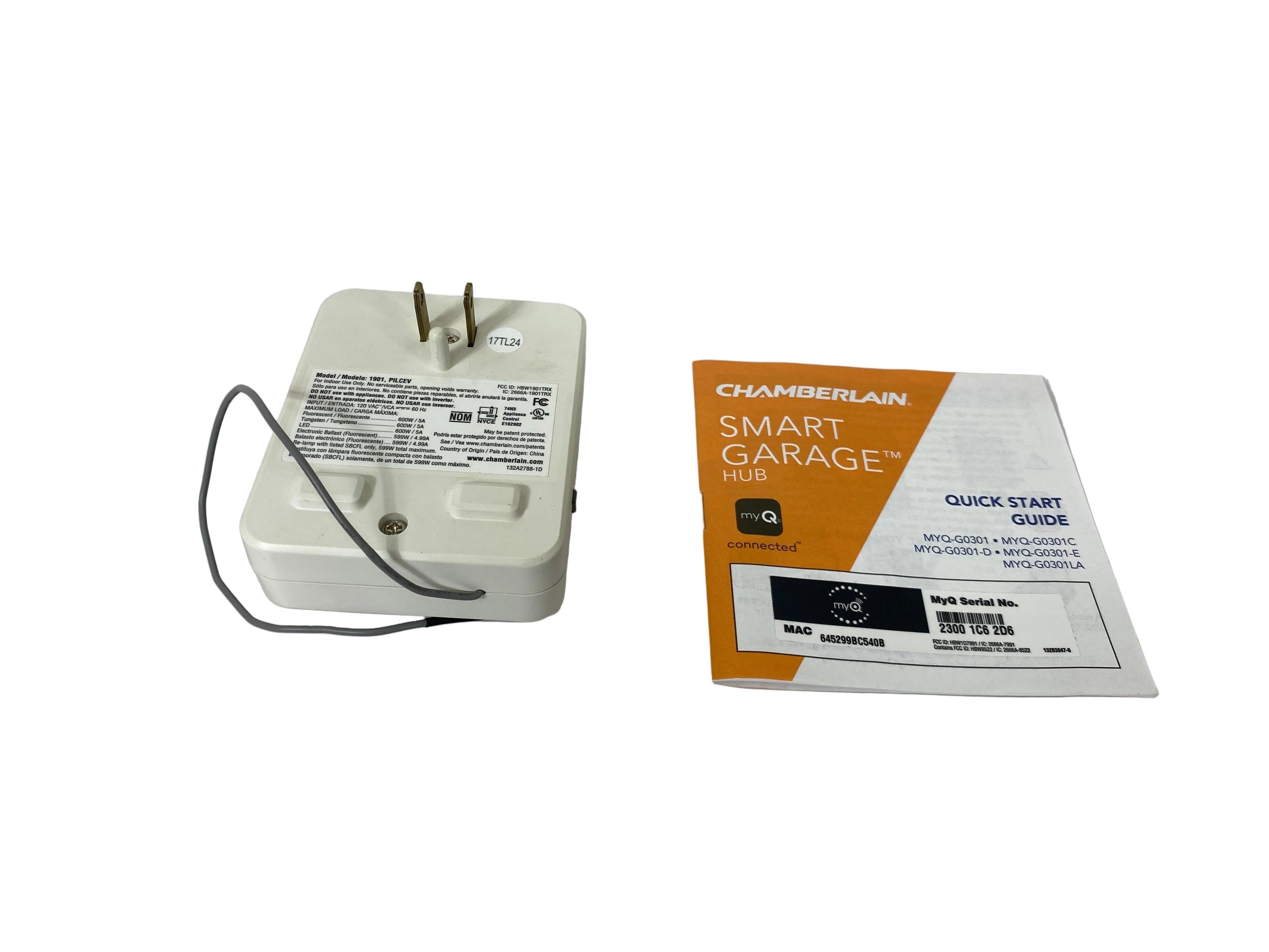 Chamberlain PILCEW-P1 Smart Lamp Control