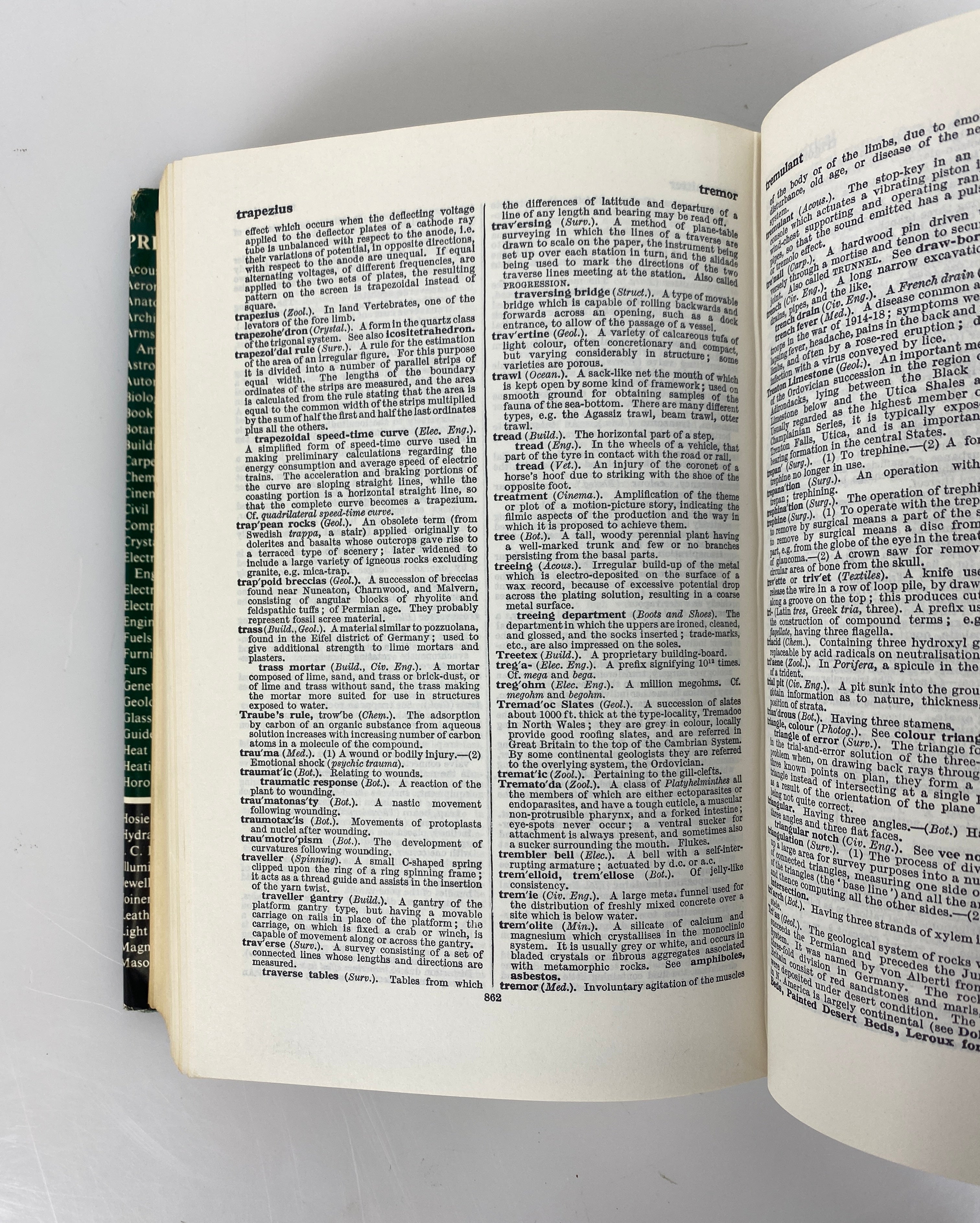 Chambers's Technical Dictionary 1961 Third Edition Reprinted HC DJ
