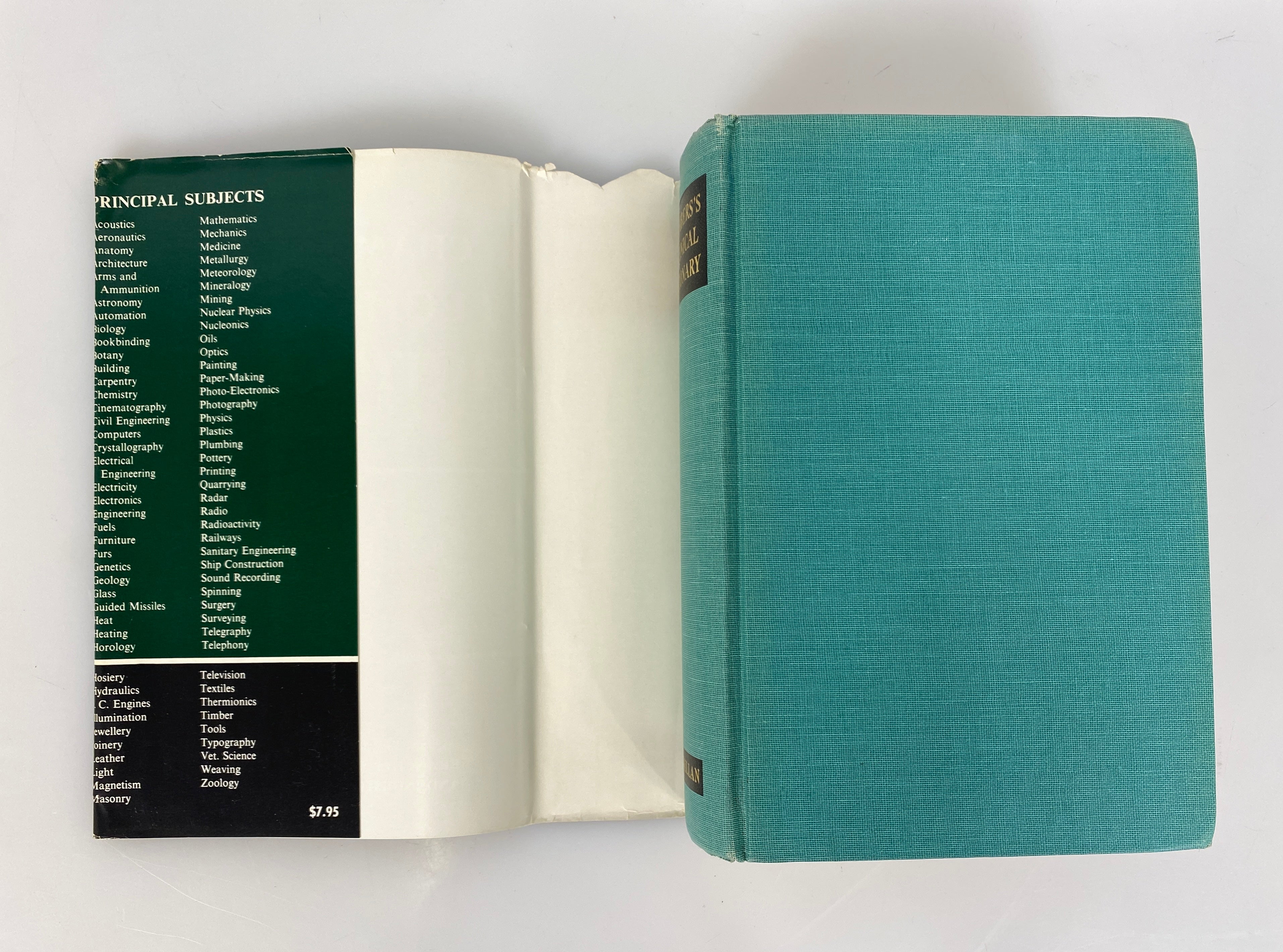 Chambers's Technical Dictionary 1961 Third Edition Reprinted HC DJ