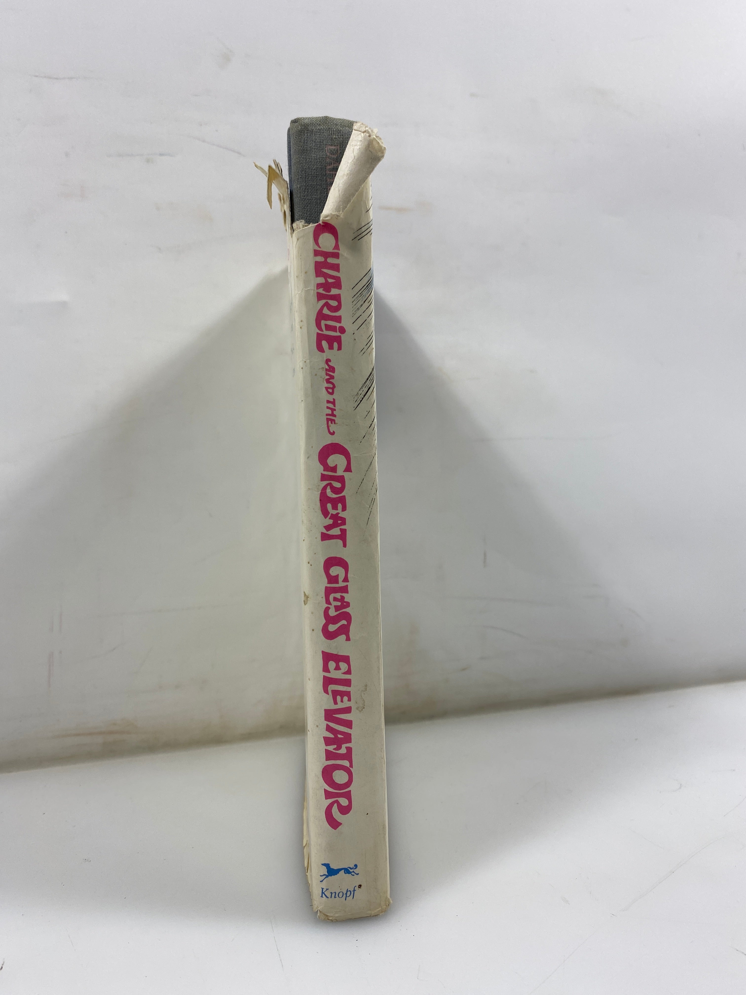 Charlie and the Great Glass Elevator by Roald Dahl 1972 HCDJ