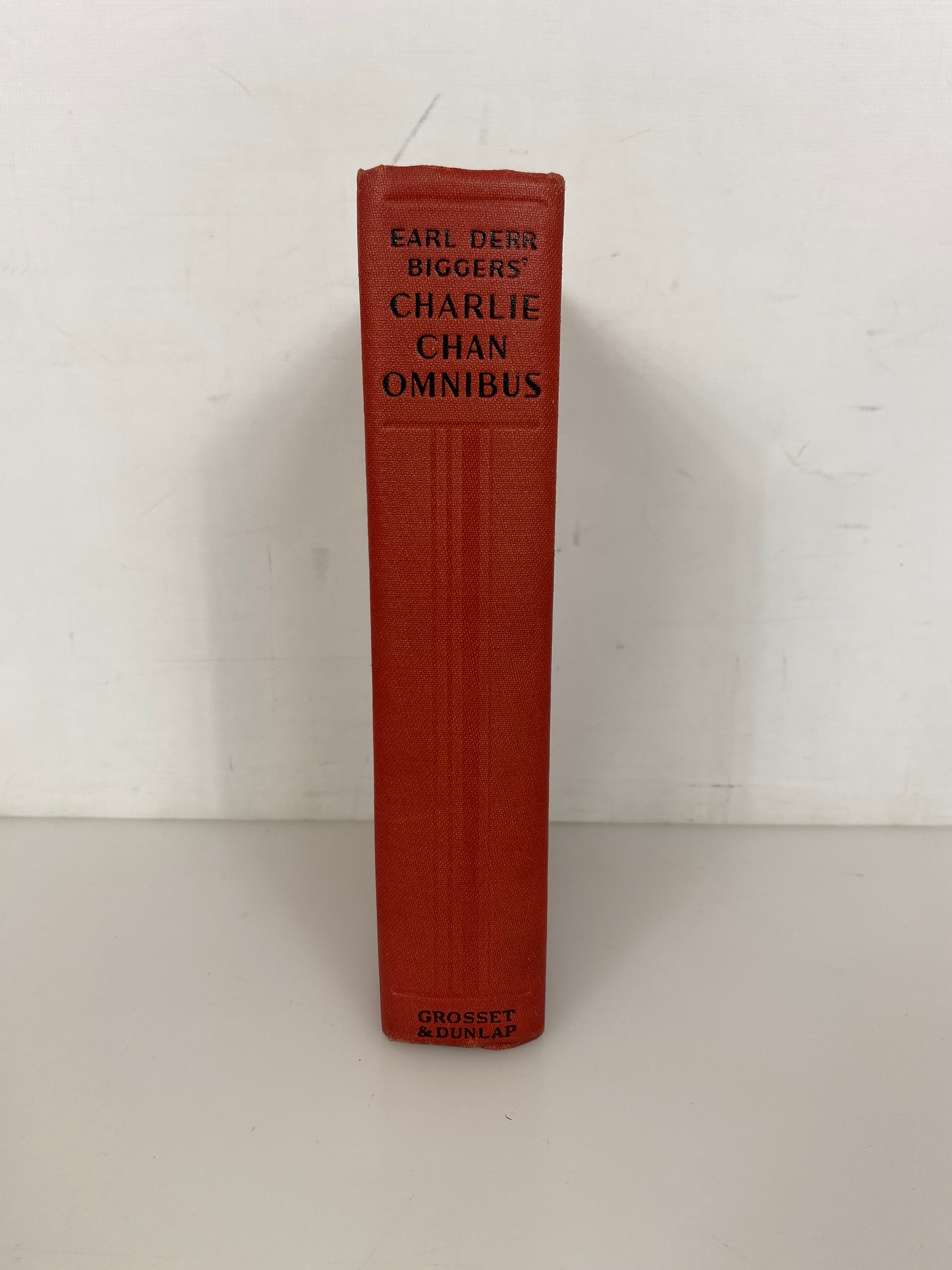 Charlie Chan Omnibus by Earl Derr Biggers 1925 Grosset & Dunlap Antique HC