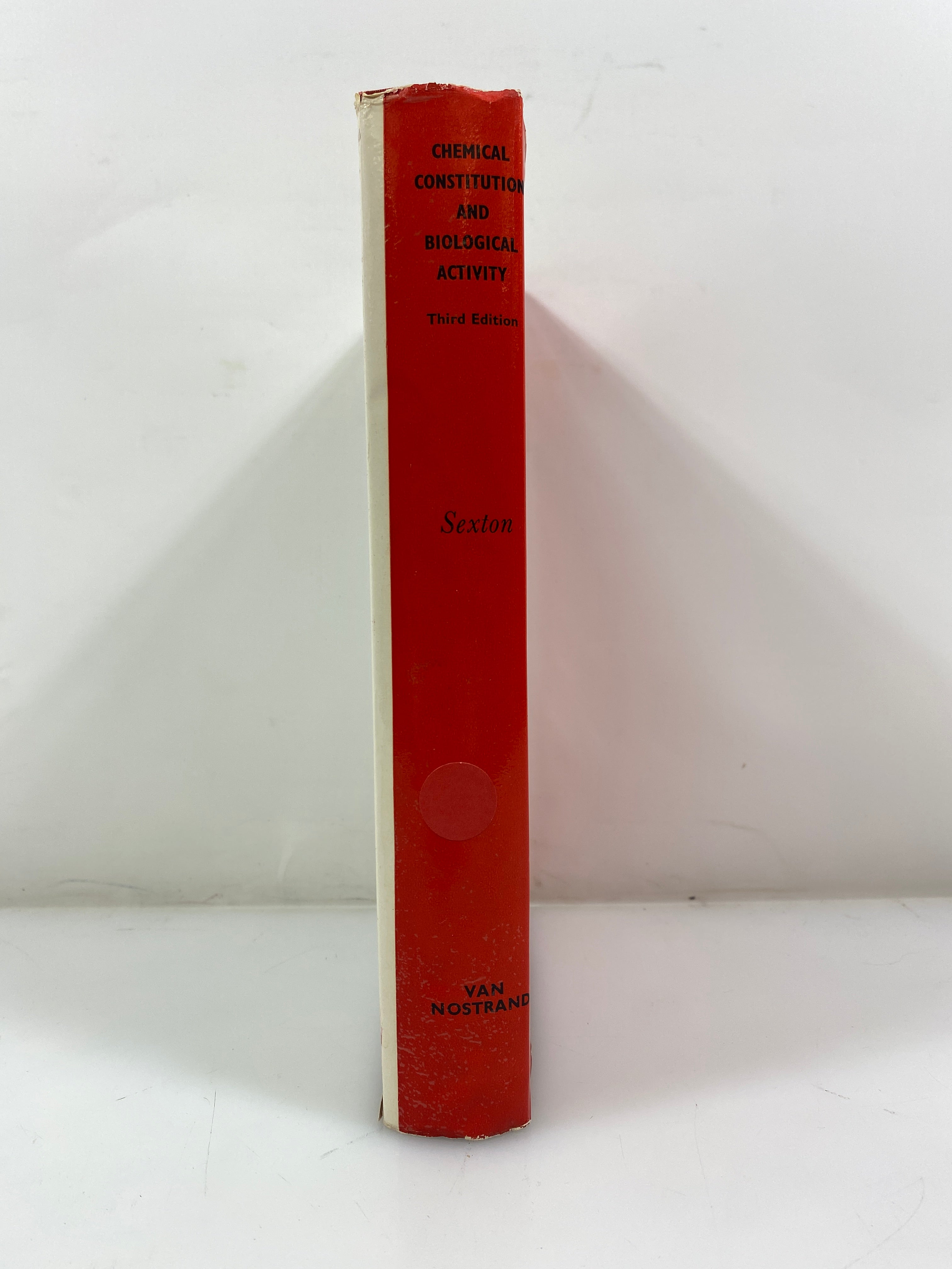Chemical Constitution and Biological Activity by Sexton 1963 HCDJ