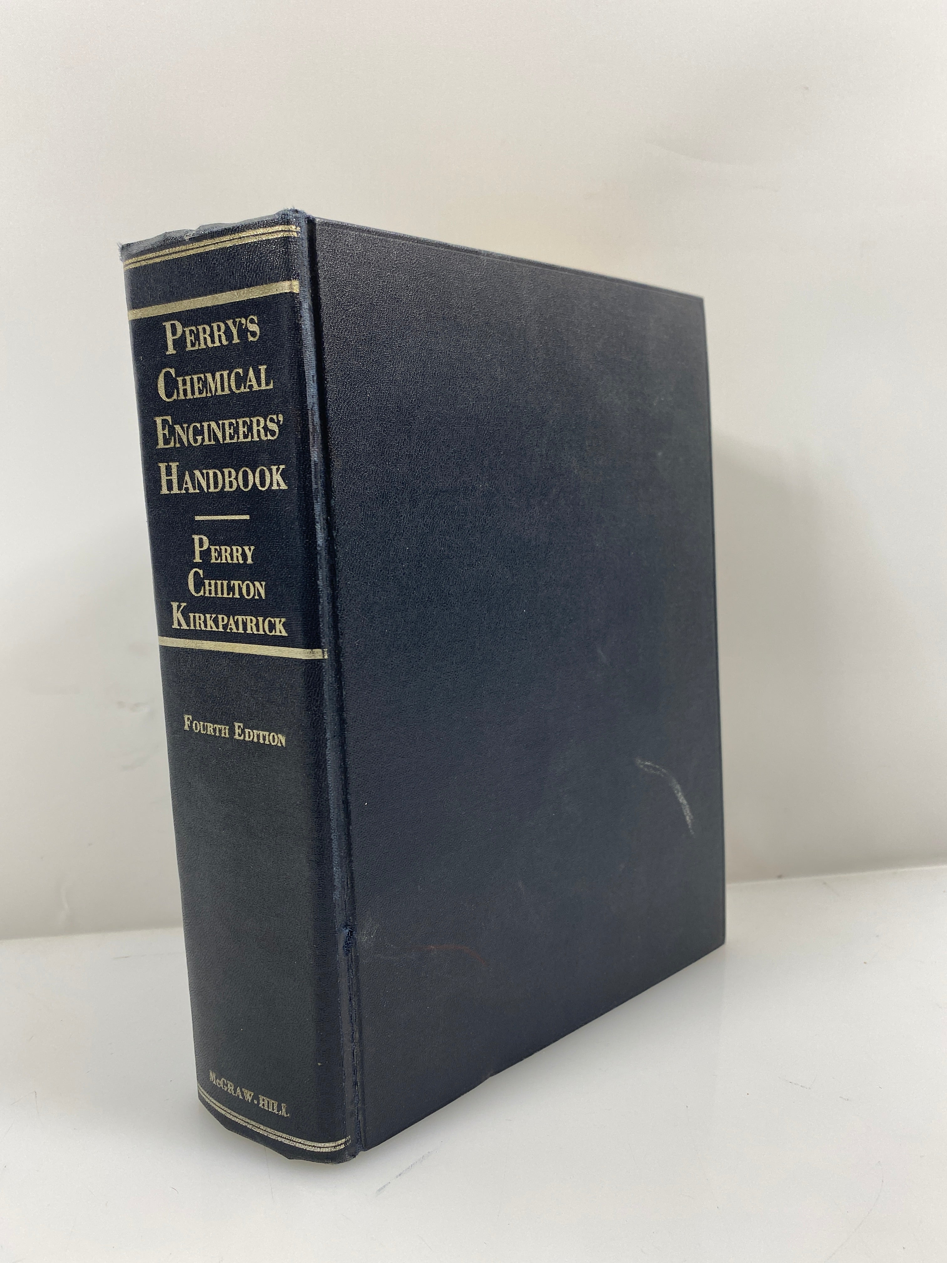 Chemical Engineer's Handbook by Perry 4th Ed. 1963 HC