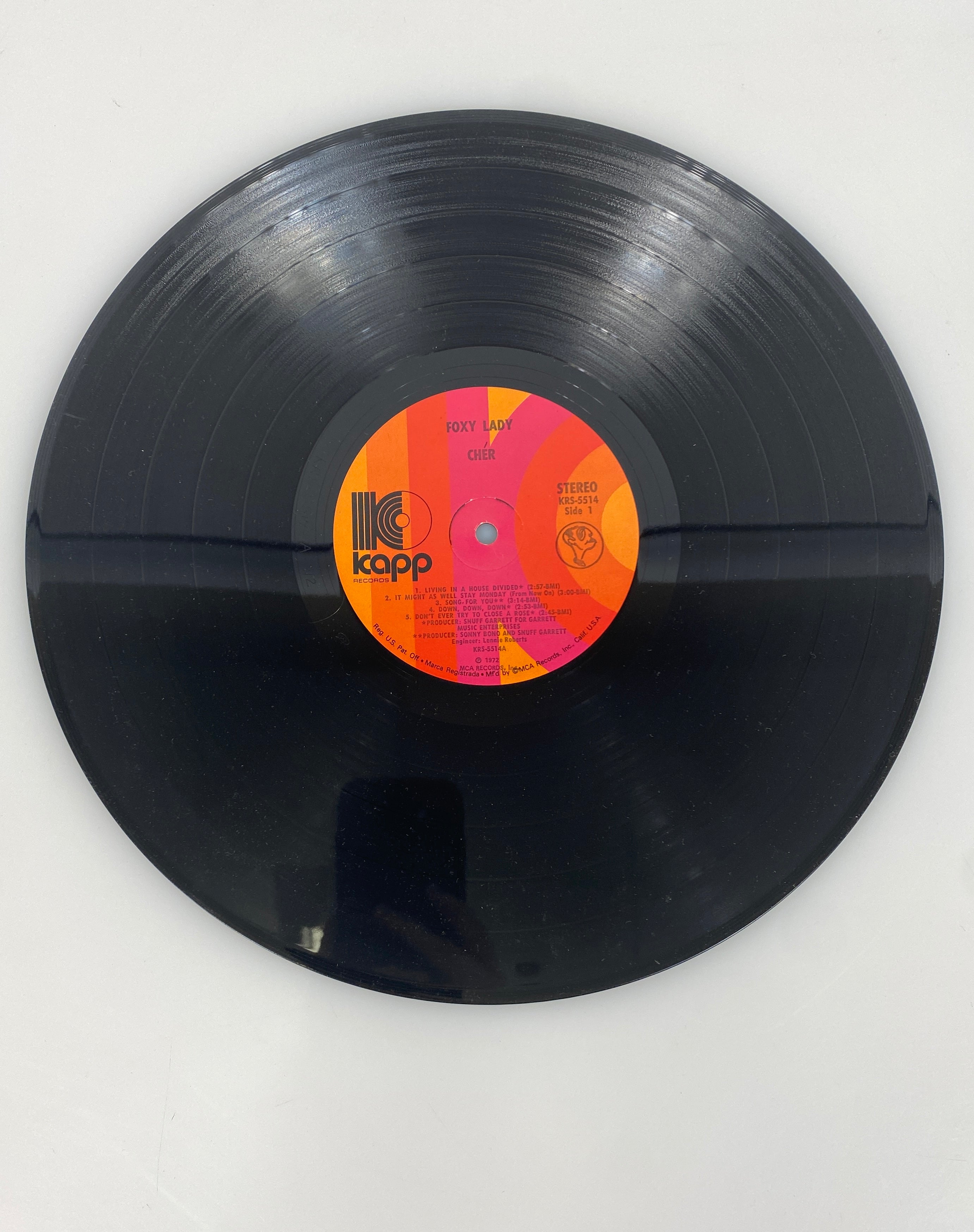 Cher Foxy Lady 1972 Vinyl Record