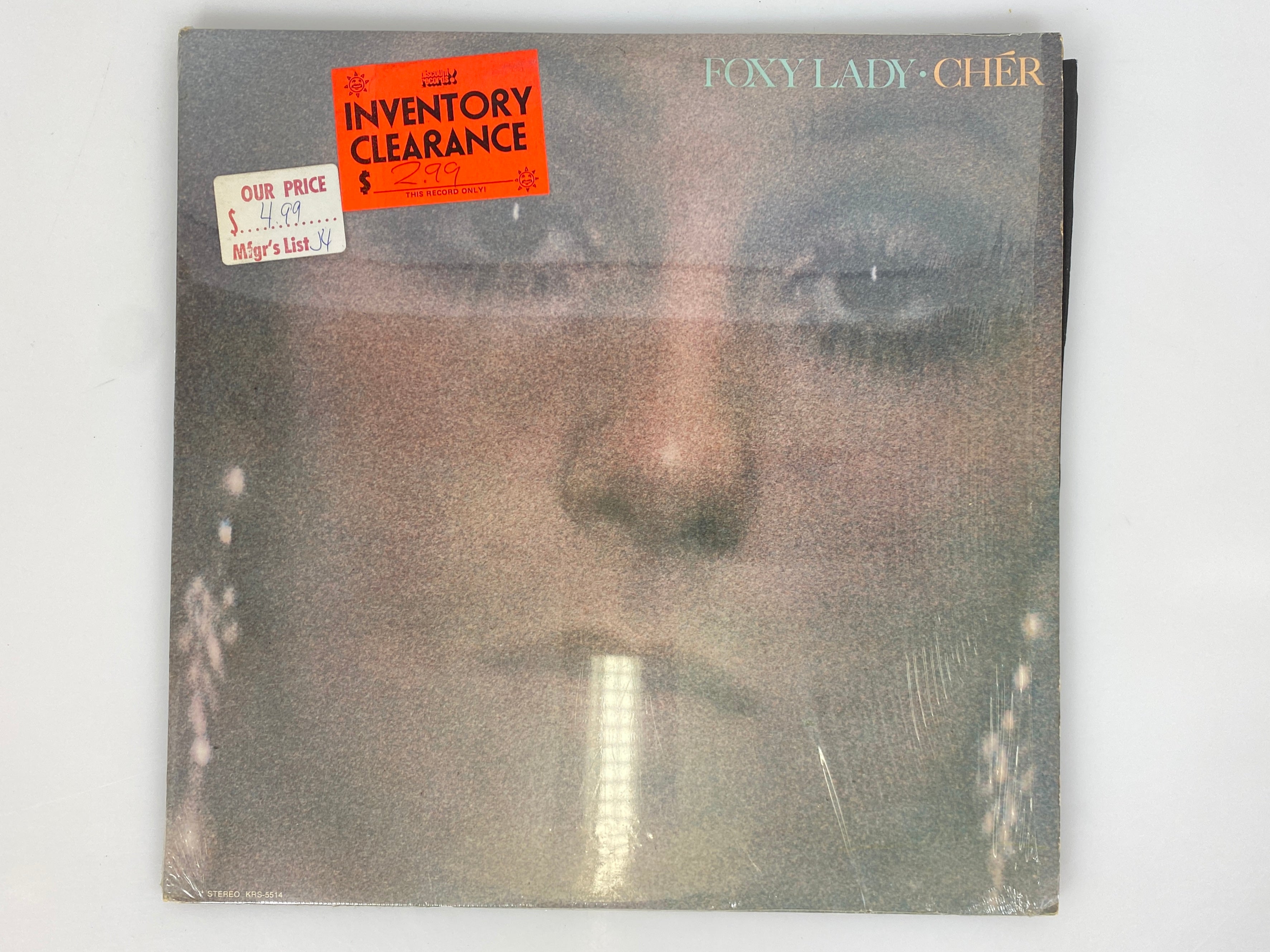 Cher Foxy Lady 1972 Vinyl Record