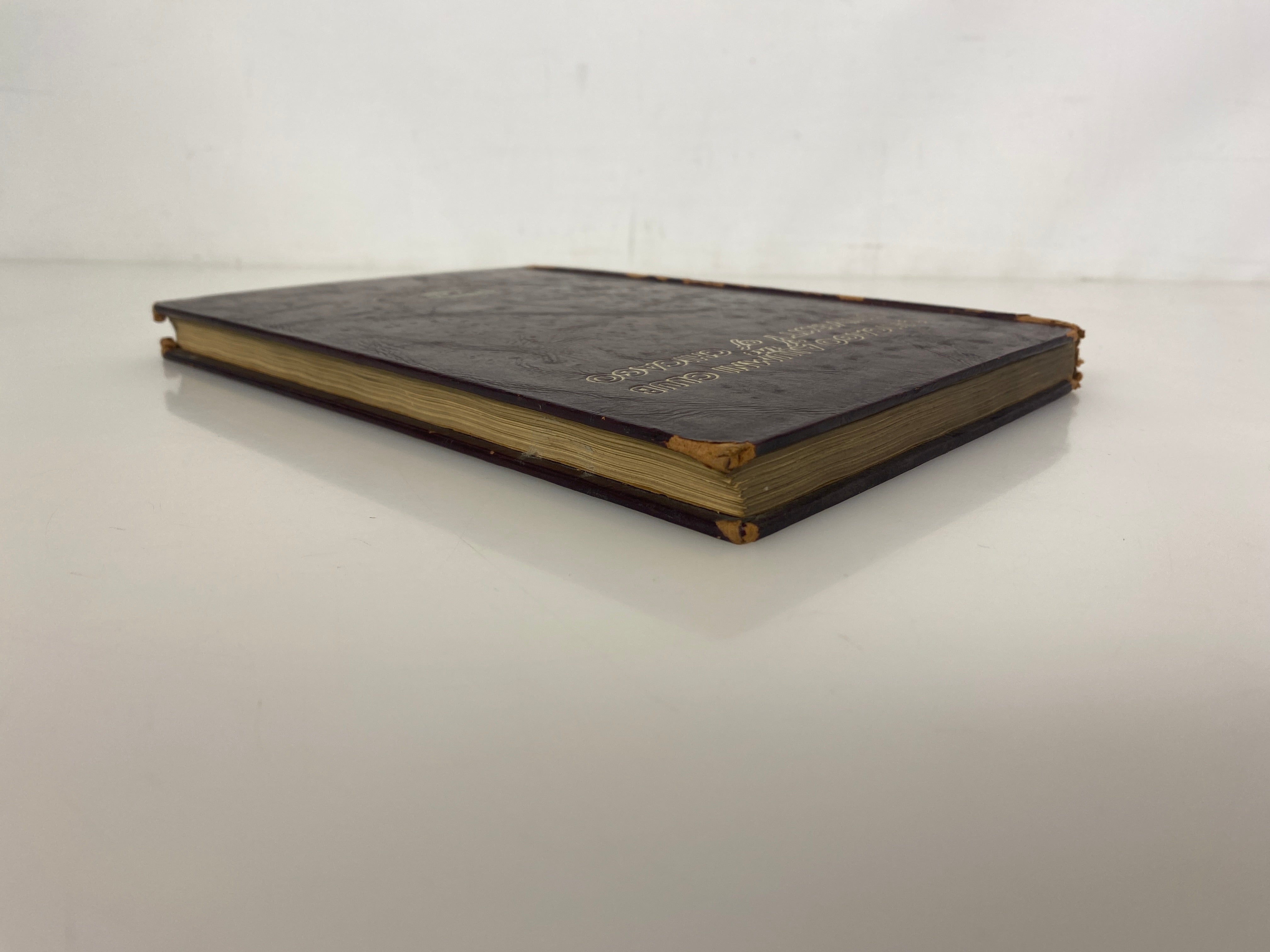Chicago Alumni Club Yearbook & Directory University of Chicago 1937-38 HC