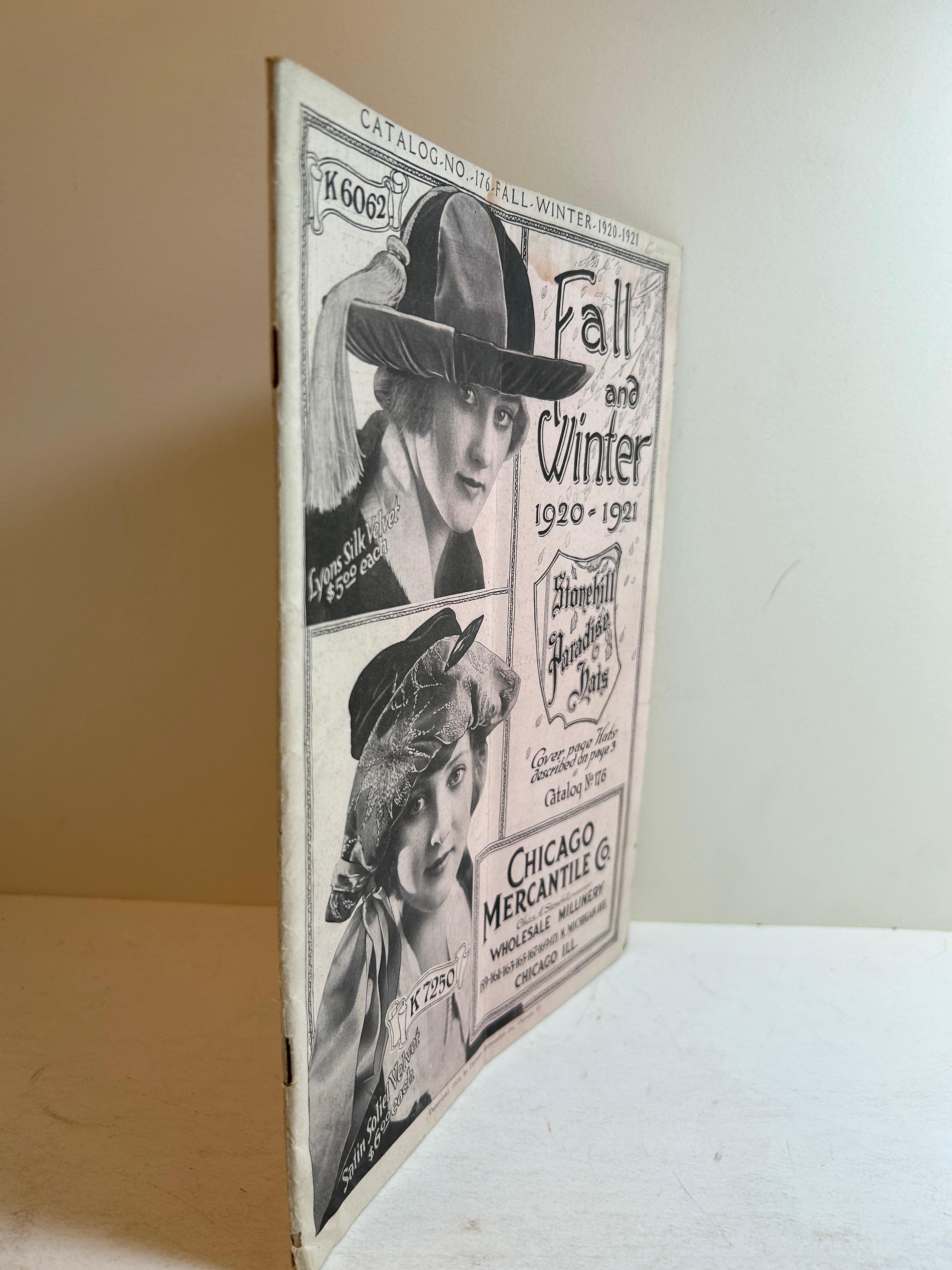 Chicago Mercantile Co Millinery Catalog No 176 c1920-1921