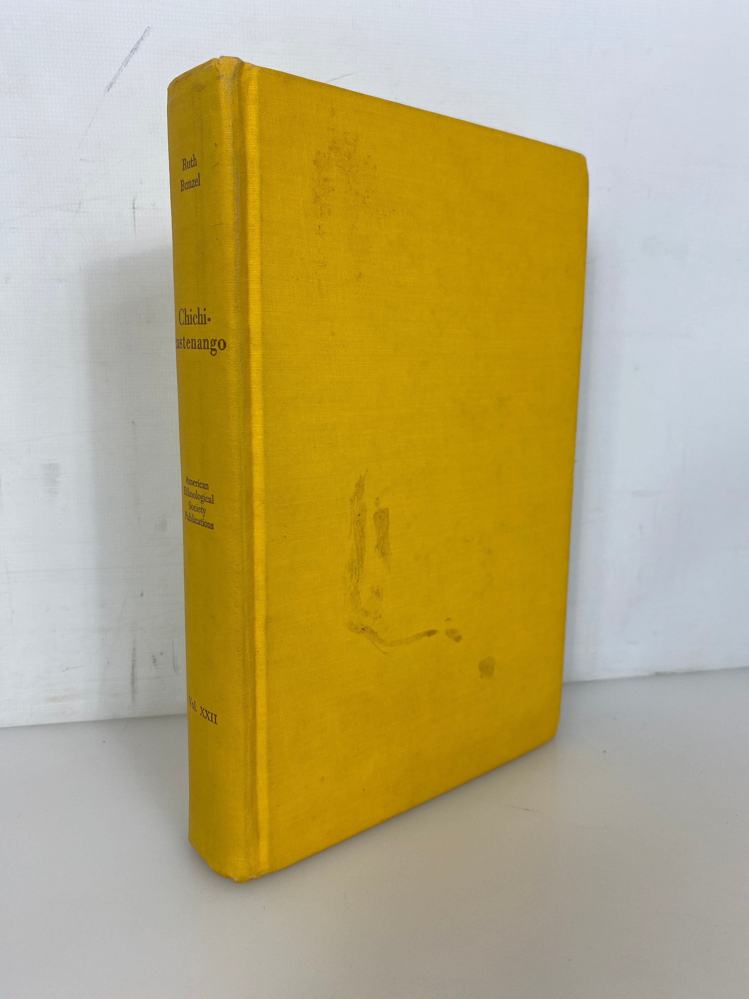 Chichicastenango A Guatemalan Village by Ruth Bunzel 1959 Vintage HC