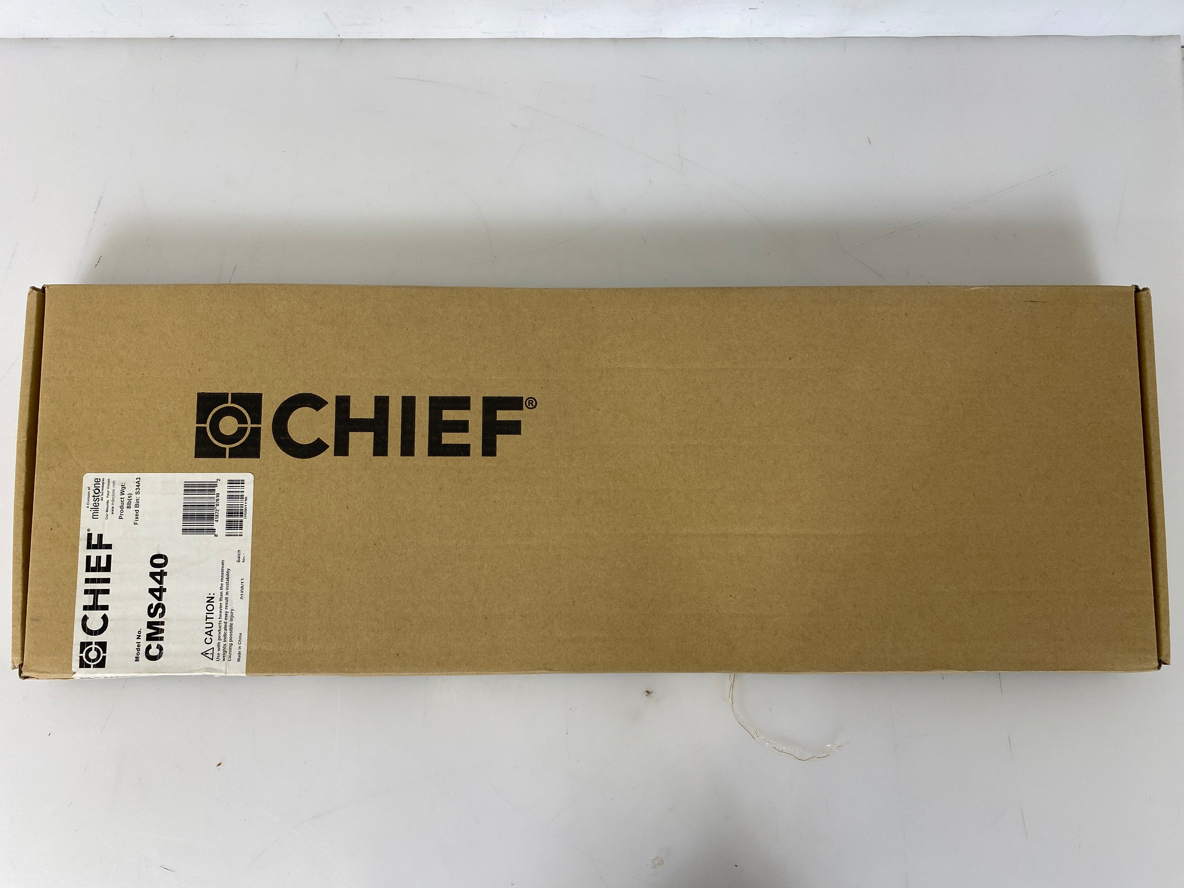 Chief CMS440 Lightweight Suspended Ceiling Kit White *New*