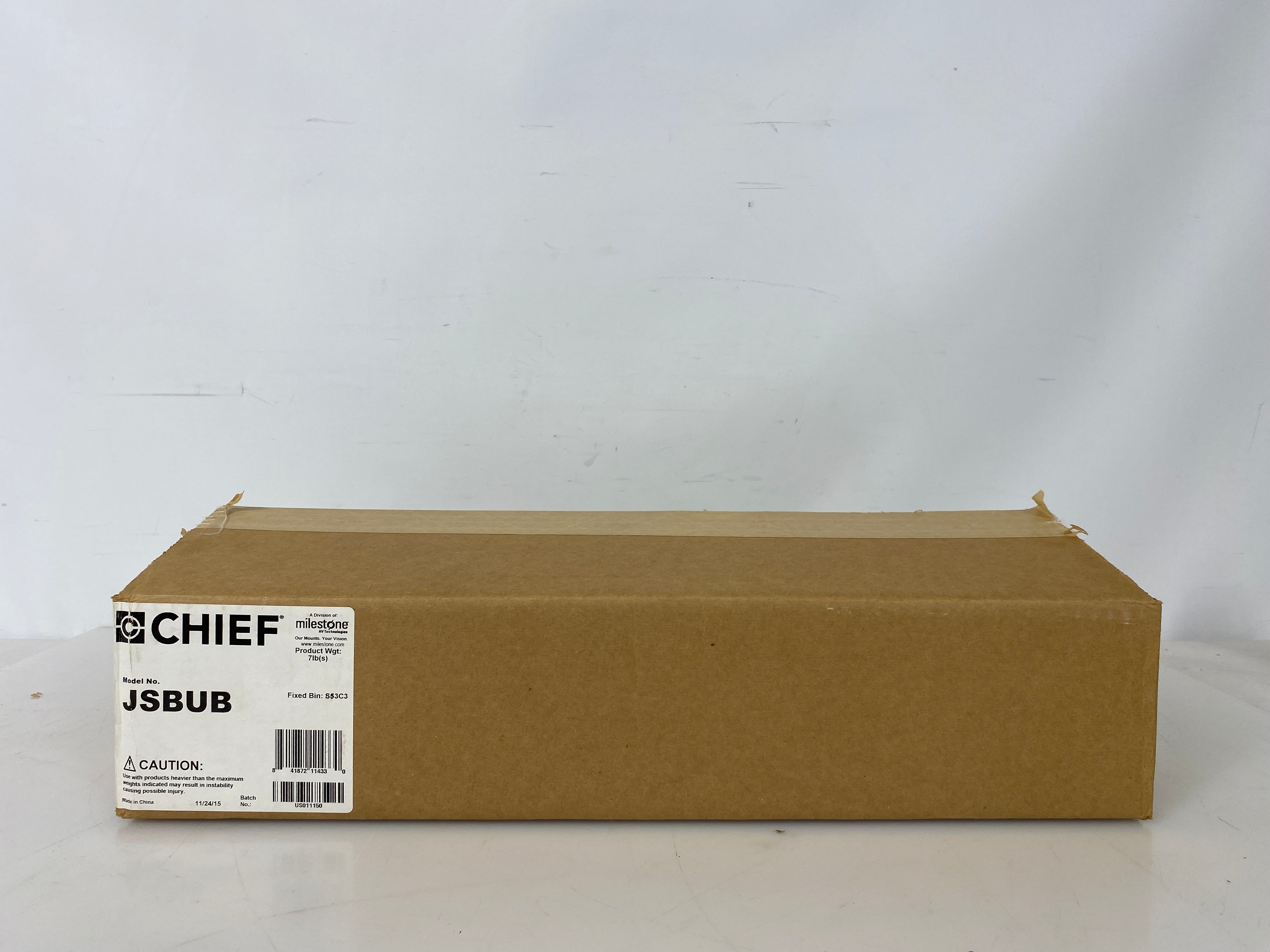 Chief JSBUB Universal Interface Bracket Black