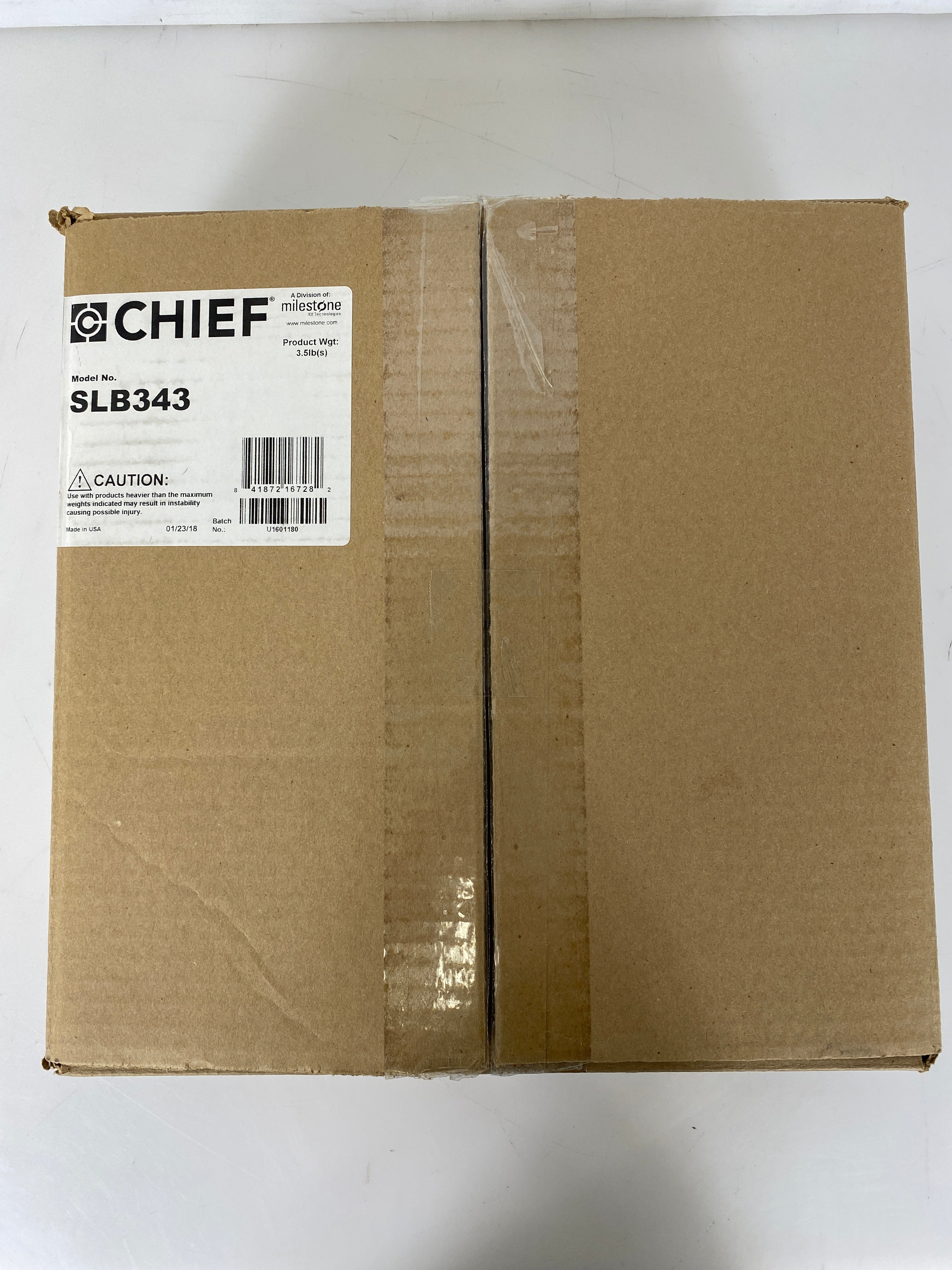 Chief SLB343 Custom Projector Interface Bracket for RPA Projector Mount