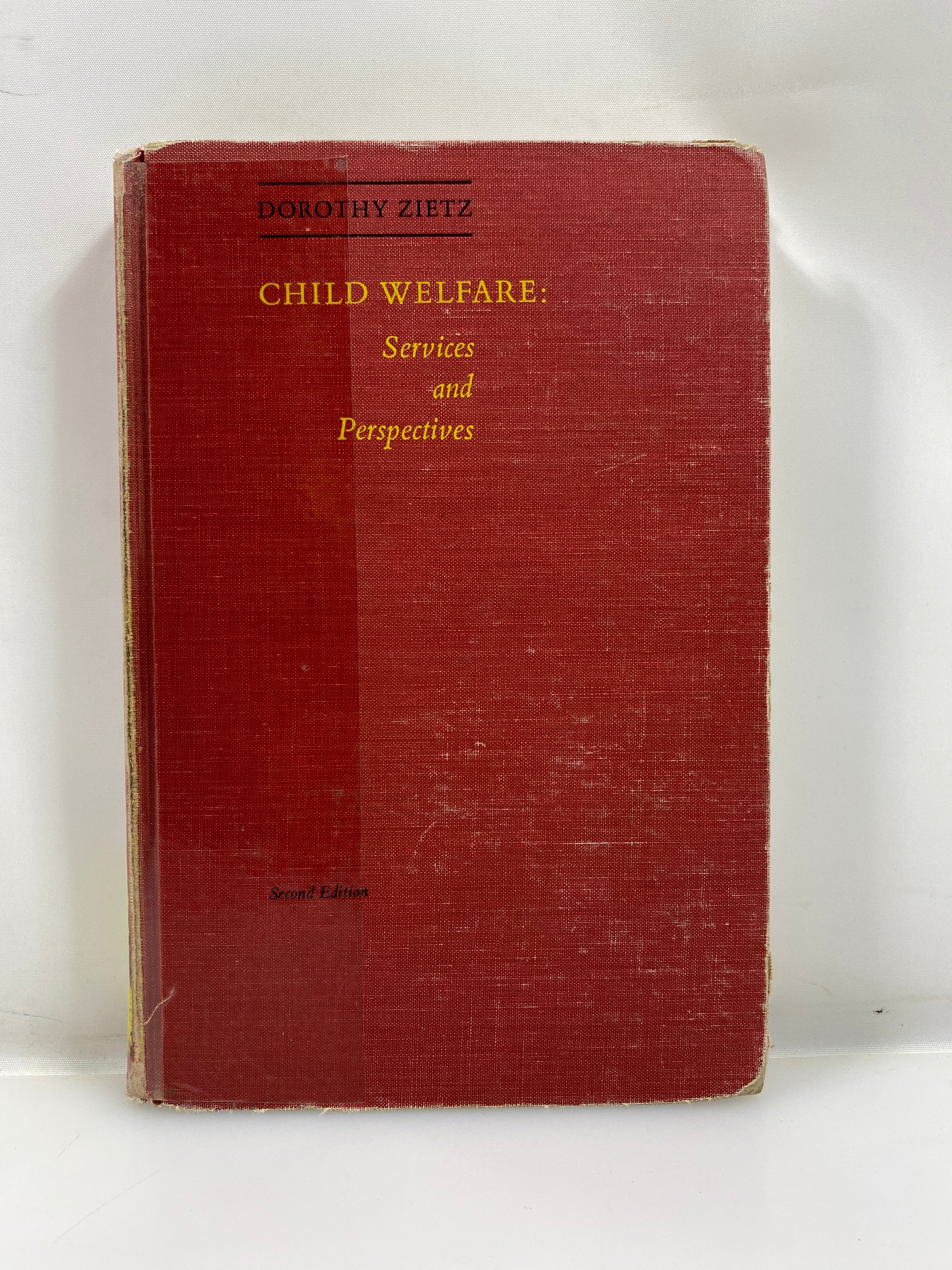 Child Welfare by Dorothy Zietz 2nd Edition Ex-library 1969 HC