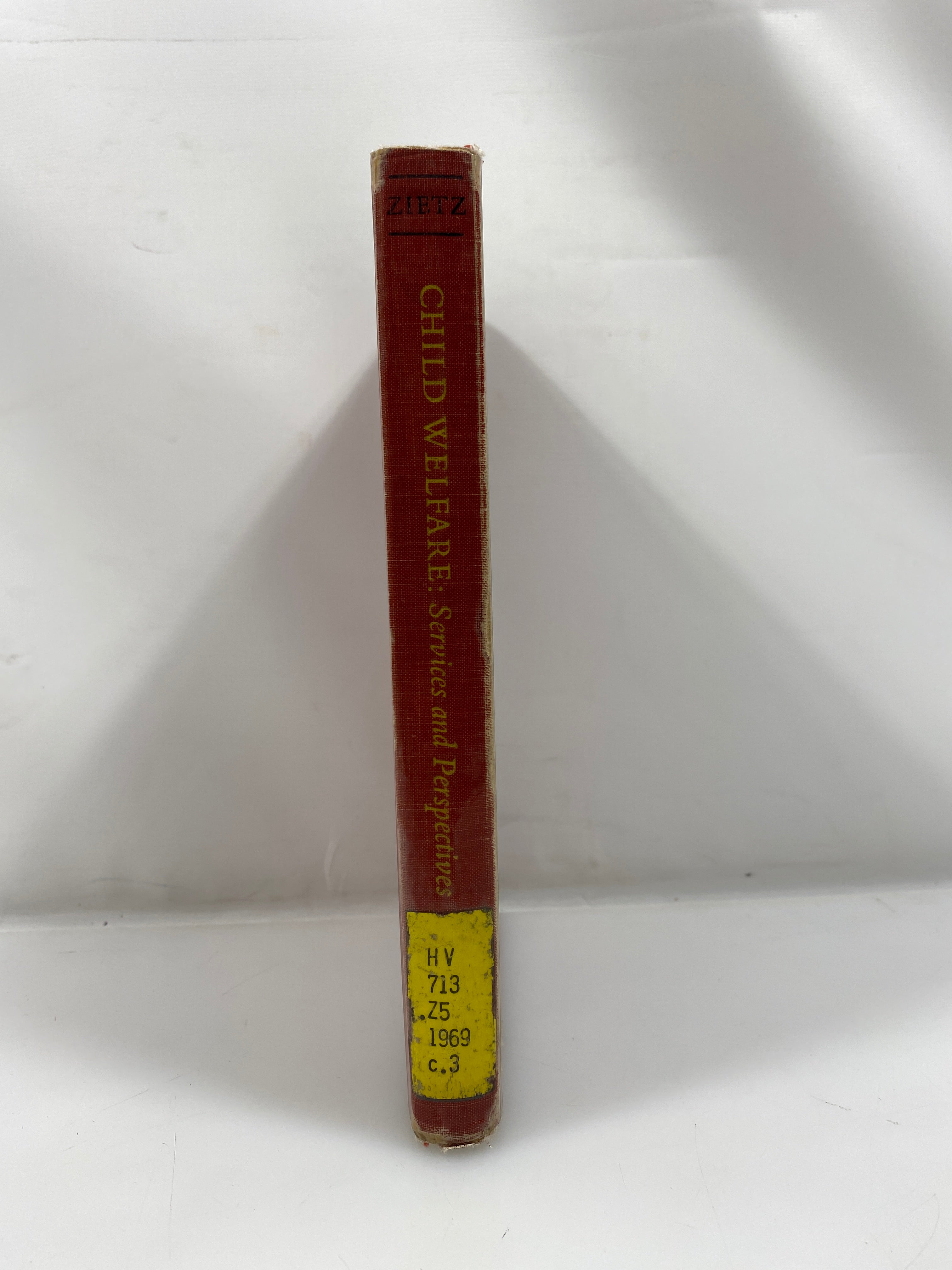 Child Welfare by Dorothy Zietz 2nd Edition Ex-library 1969 HC
