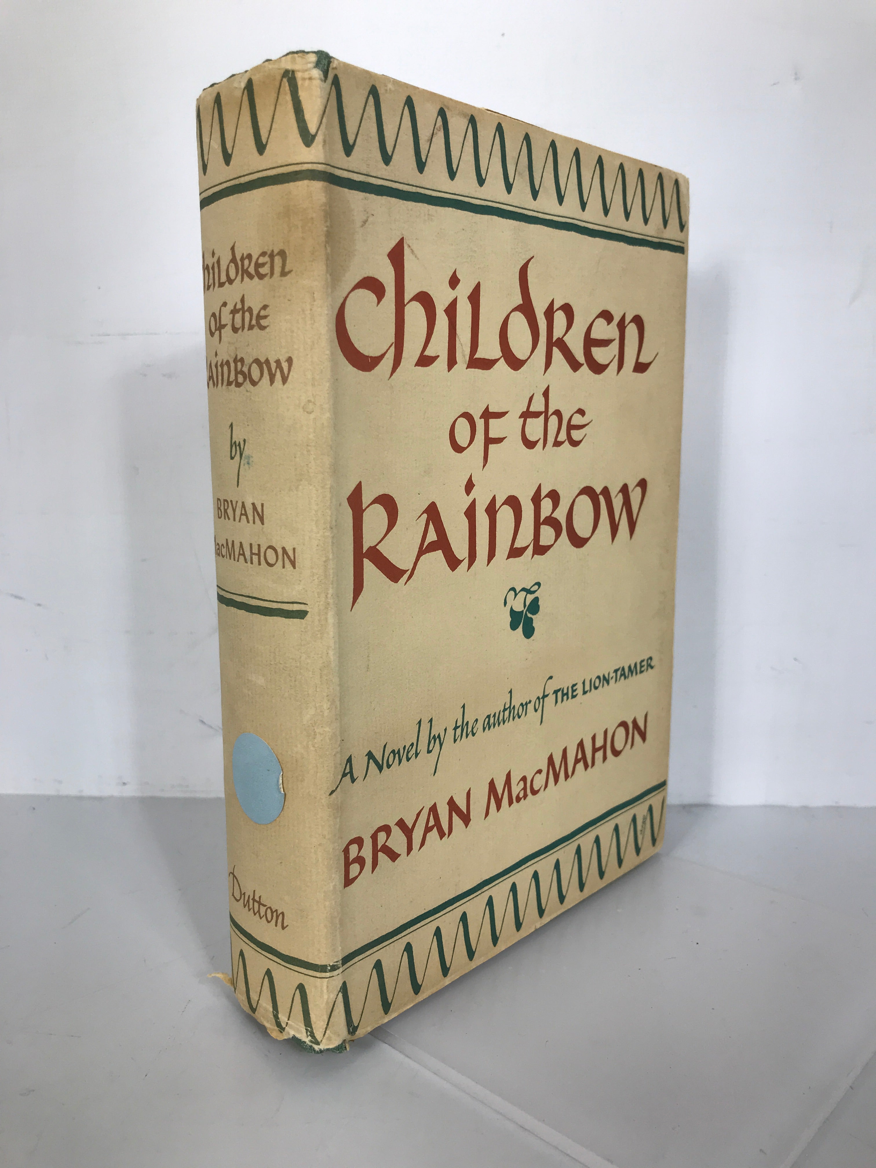Children of the Rainbow Bryan MacMahon 1952 Vintage HCDJ