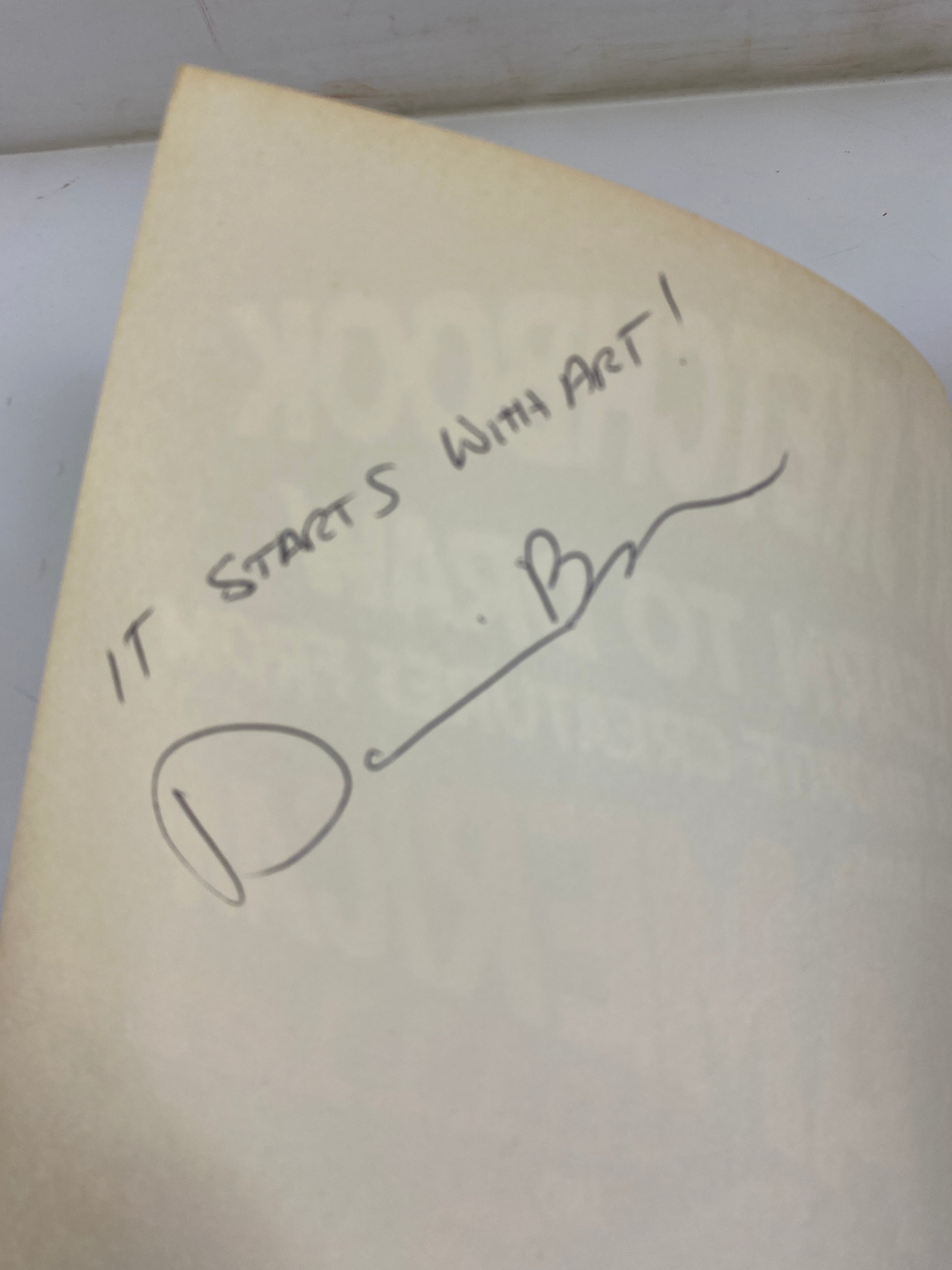 Chill Art Sketchbook Darrin Brege Karen Bell Brege *Signed*