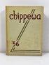 Chippewa 1956 Central Michigan College Yearbook Mt. Pleasant, Michigan