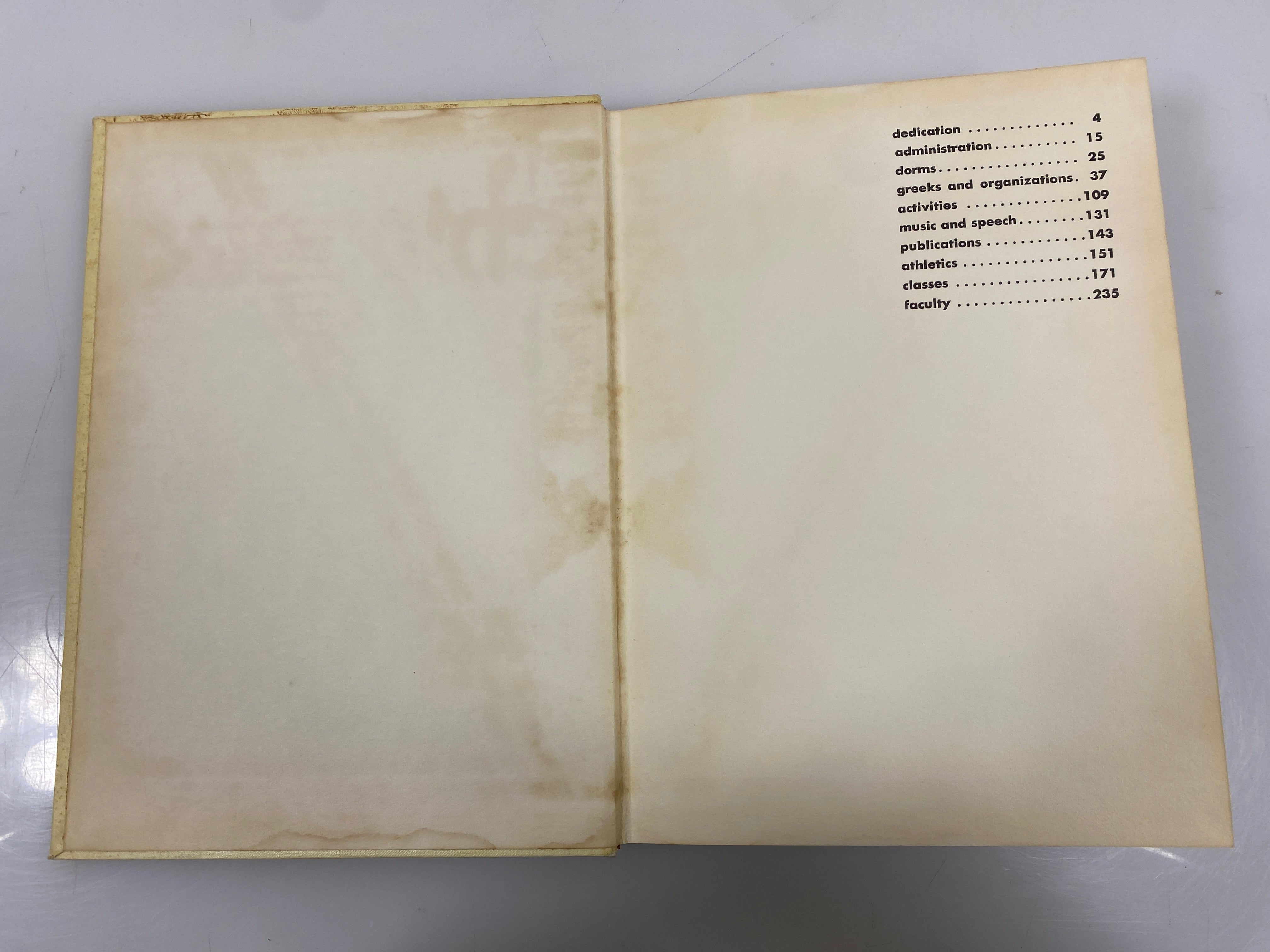 Chippewa 1956 Central Michigan College Yearbook Mt. Pleasant, Michigan