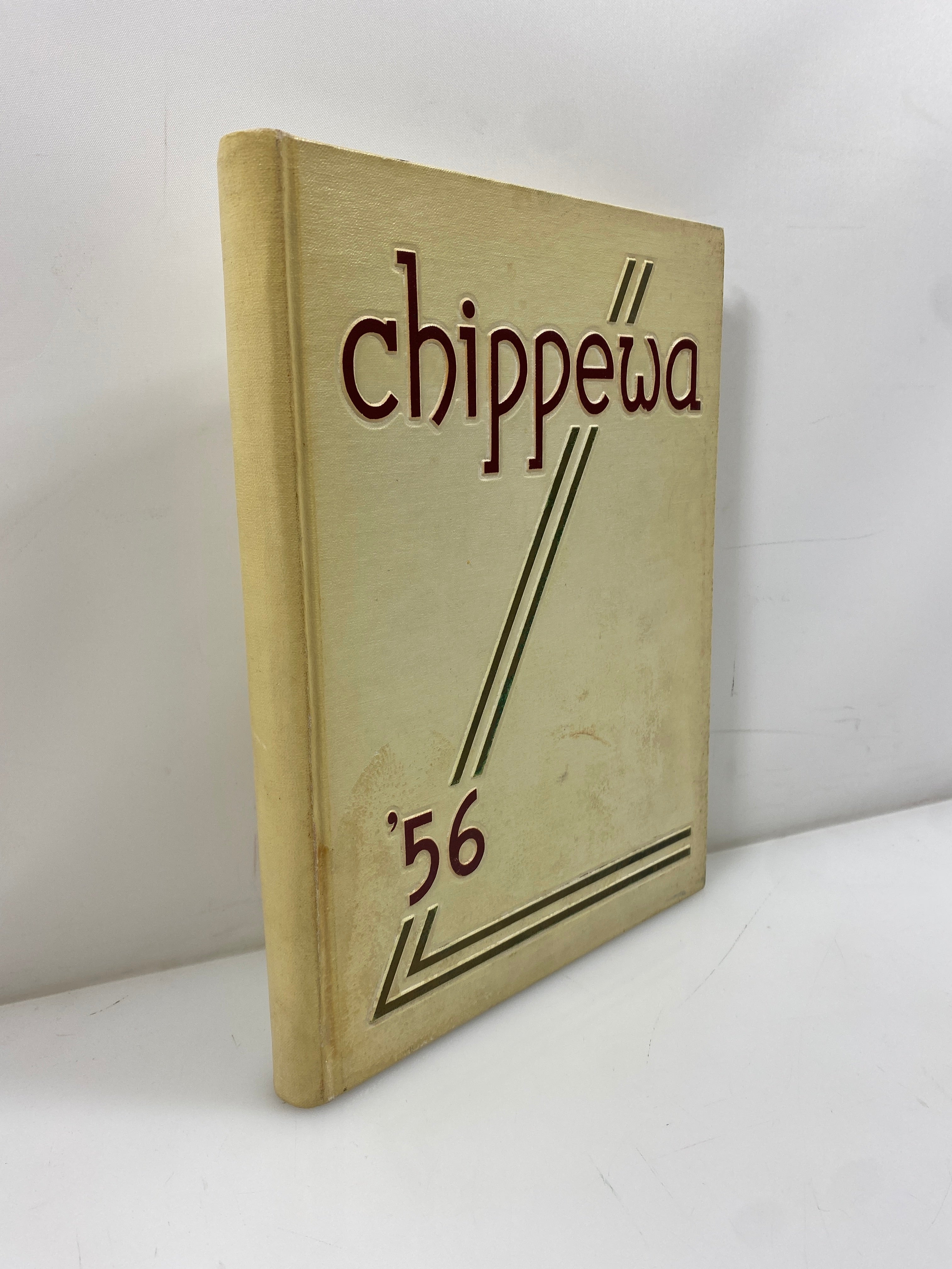 Chippewa 1956 Central Michigan College Yearbook Mt. Pleasant, Michigan
