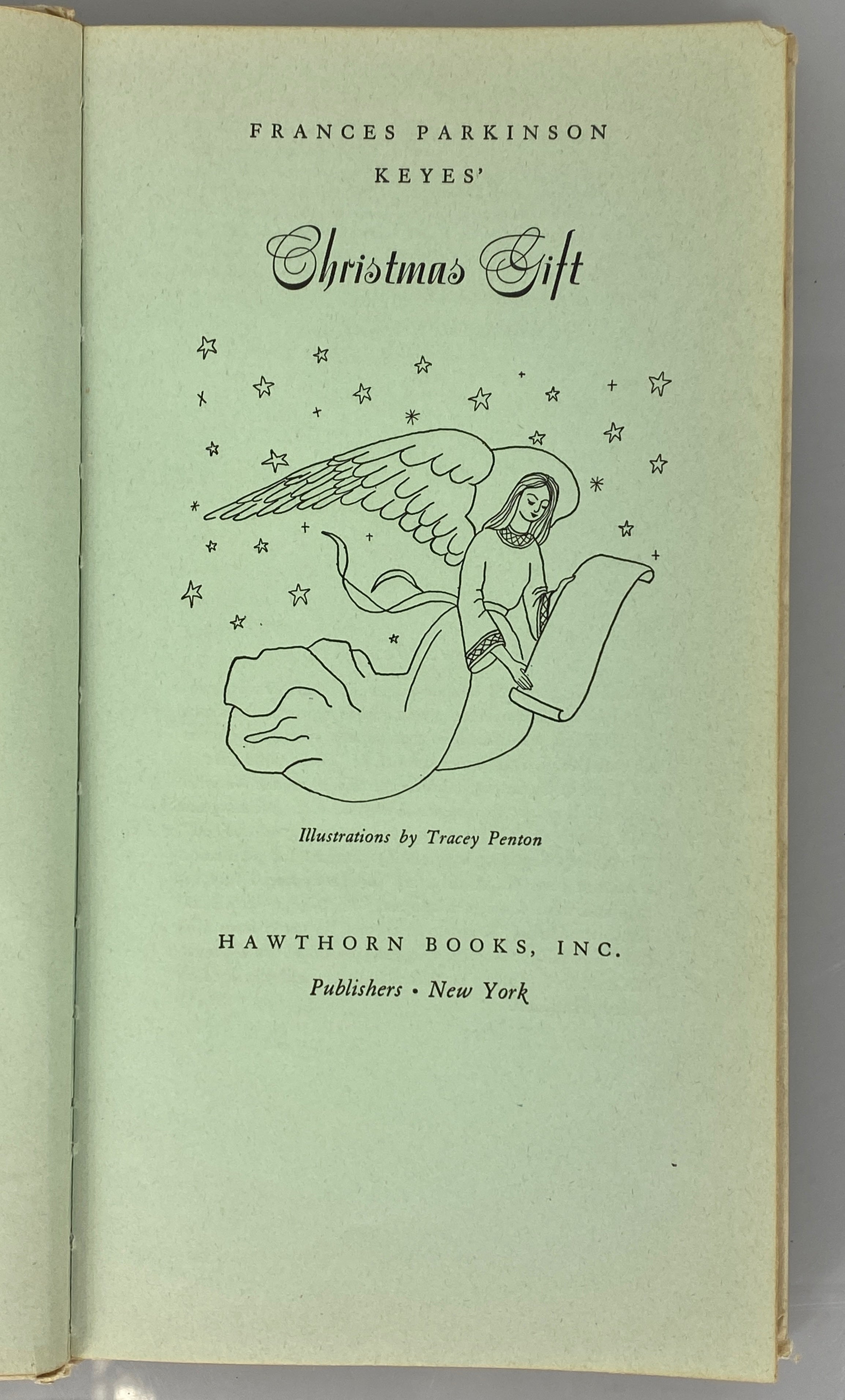 Christmas Gift by Frances Parkinson Keyes 1959 First Edition HC