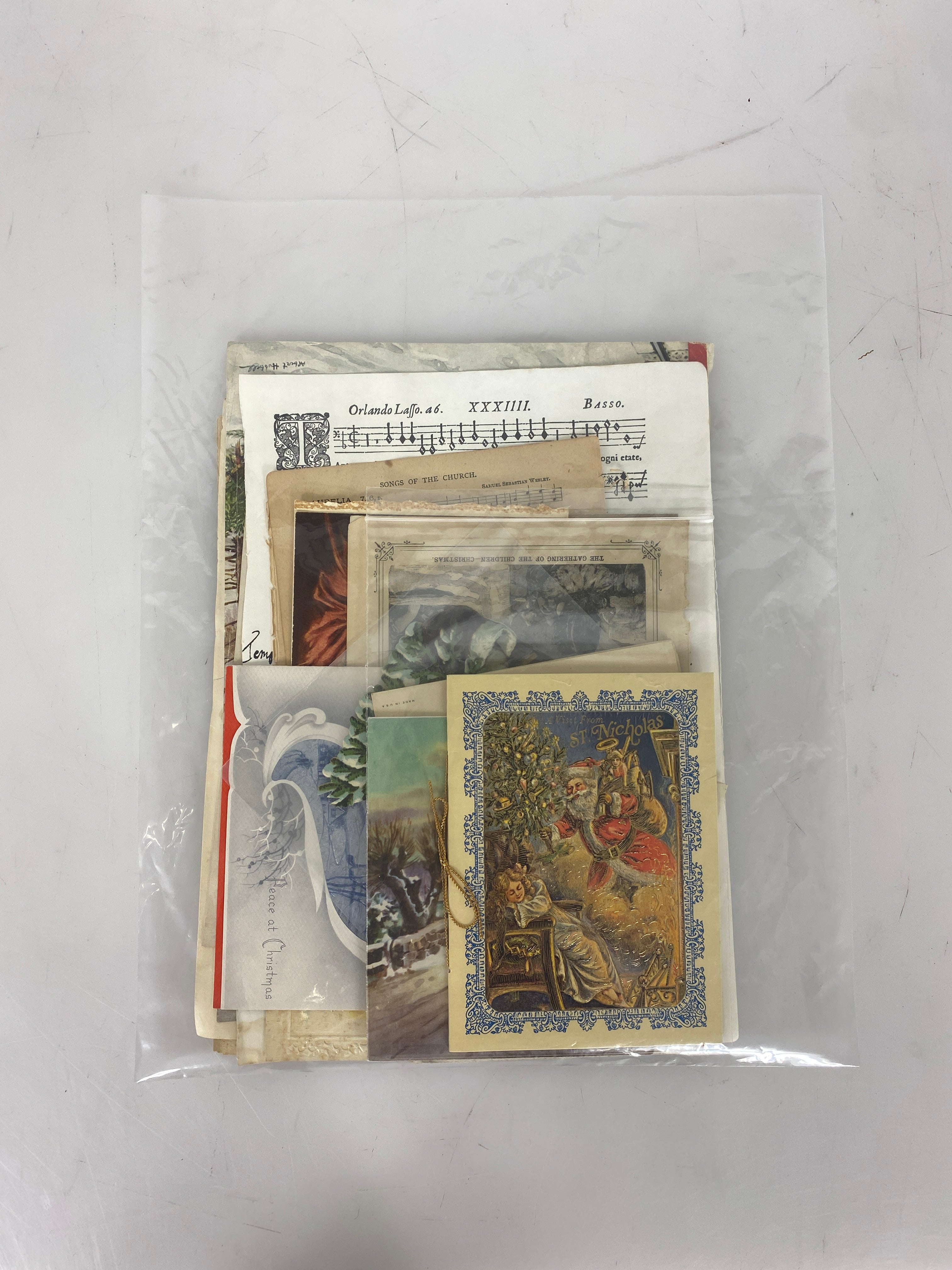 Christmas Paper Ephemera Pack - 25 pcs