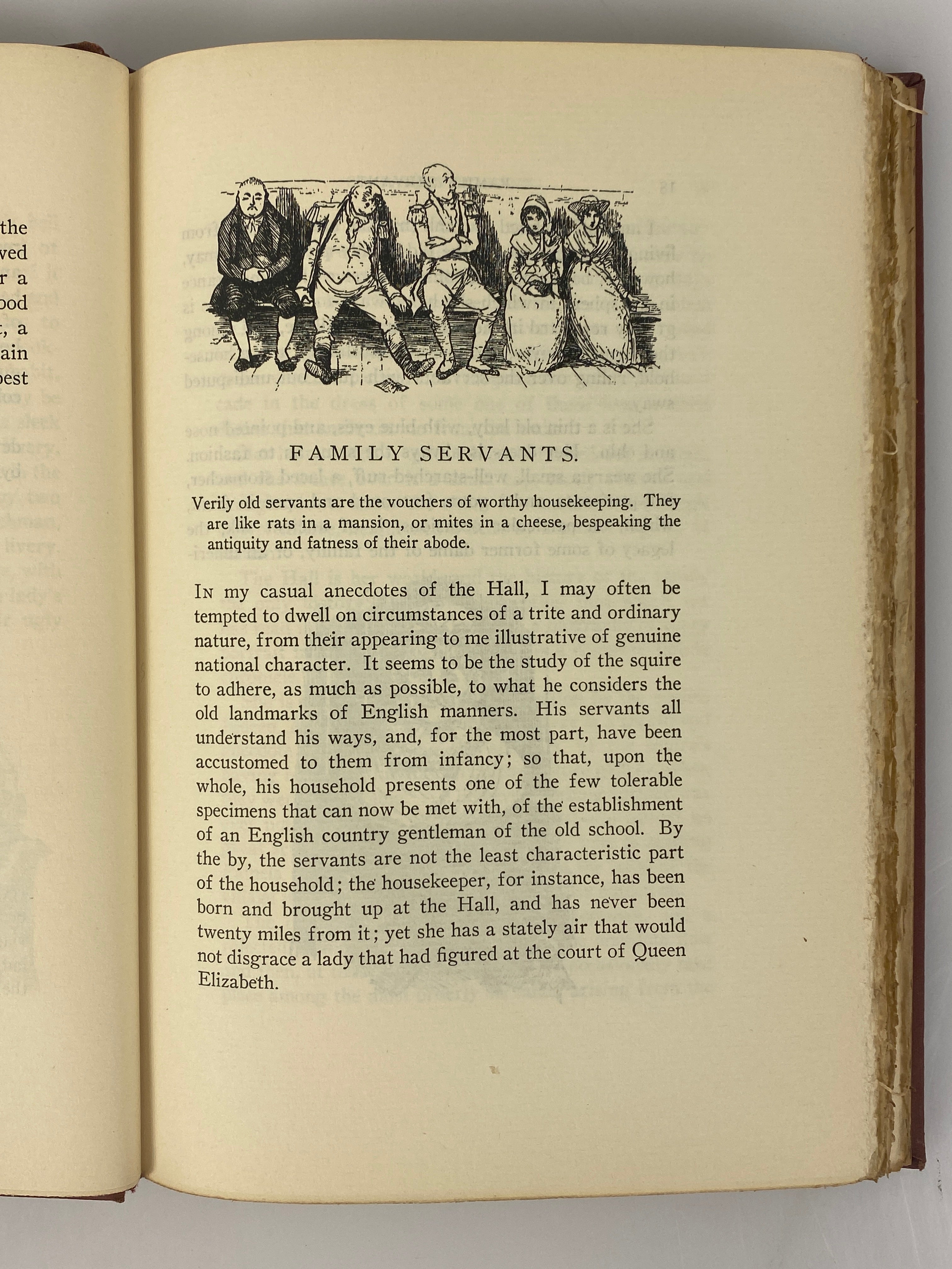 Christmas Stories Illustrated by Randolph Caldecott 1945 Vintage HC