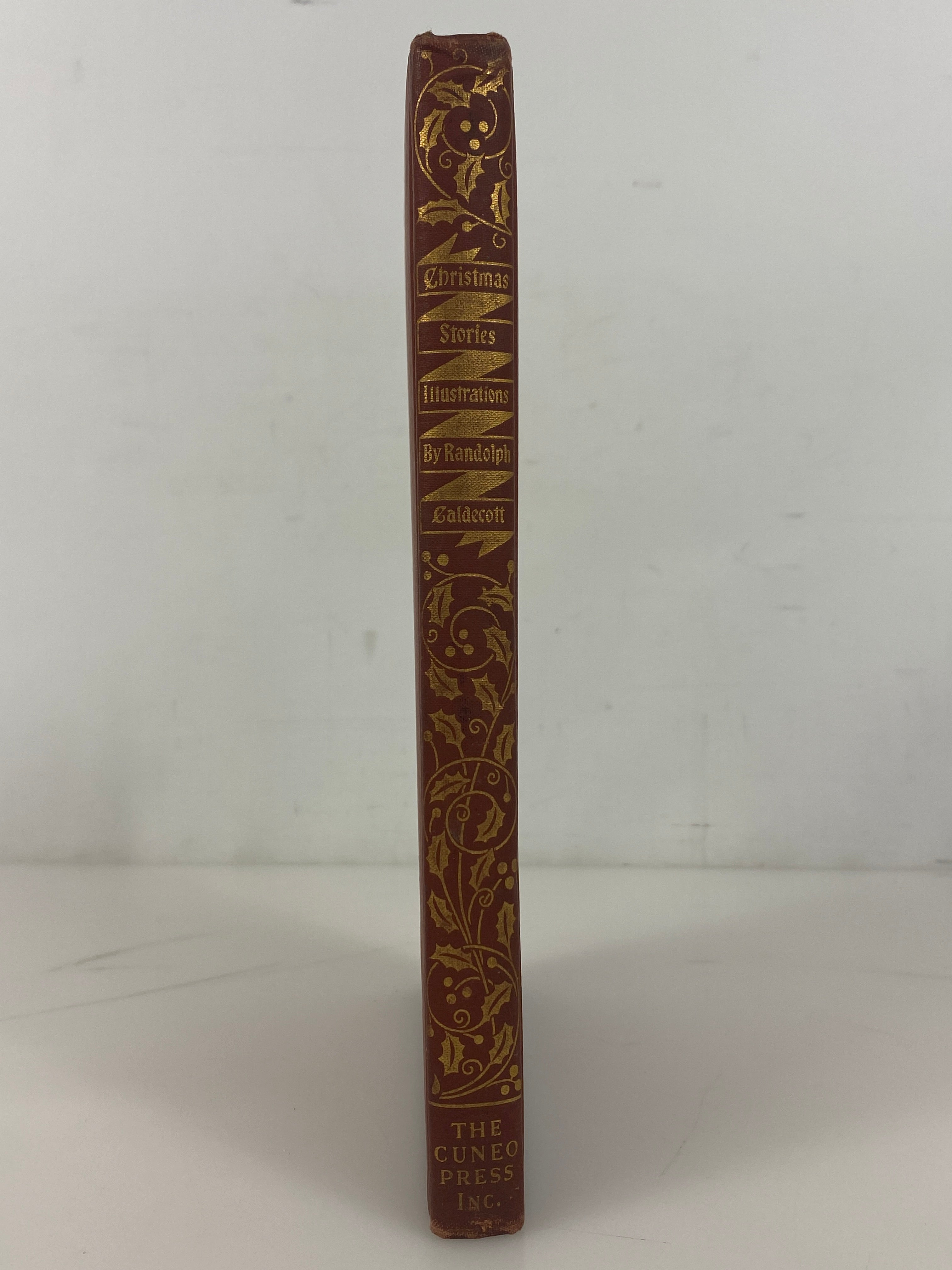 Christmas Stories Illustrated by Randolph Caldecott 1945 Vintage HC