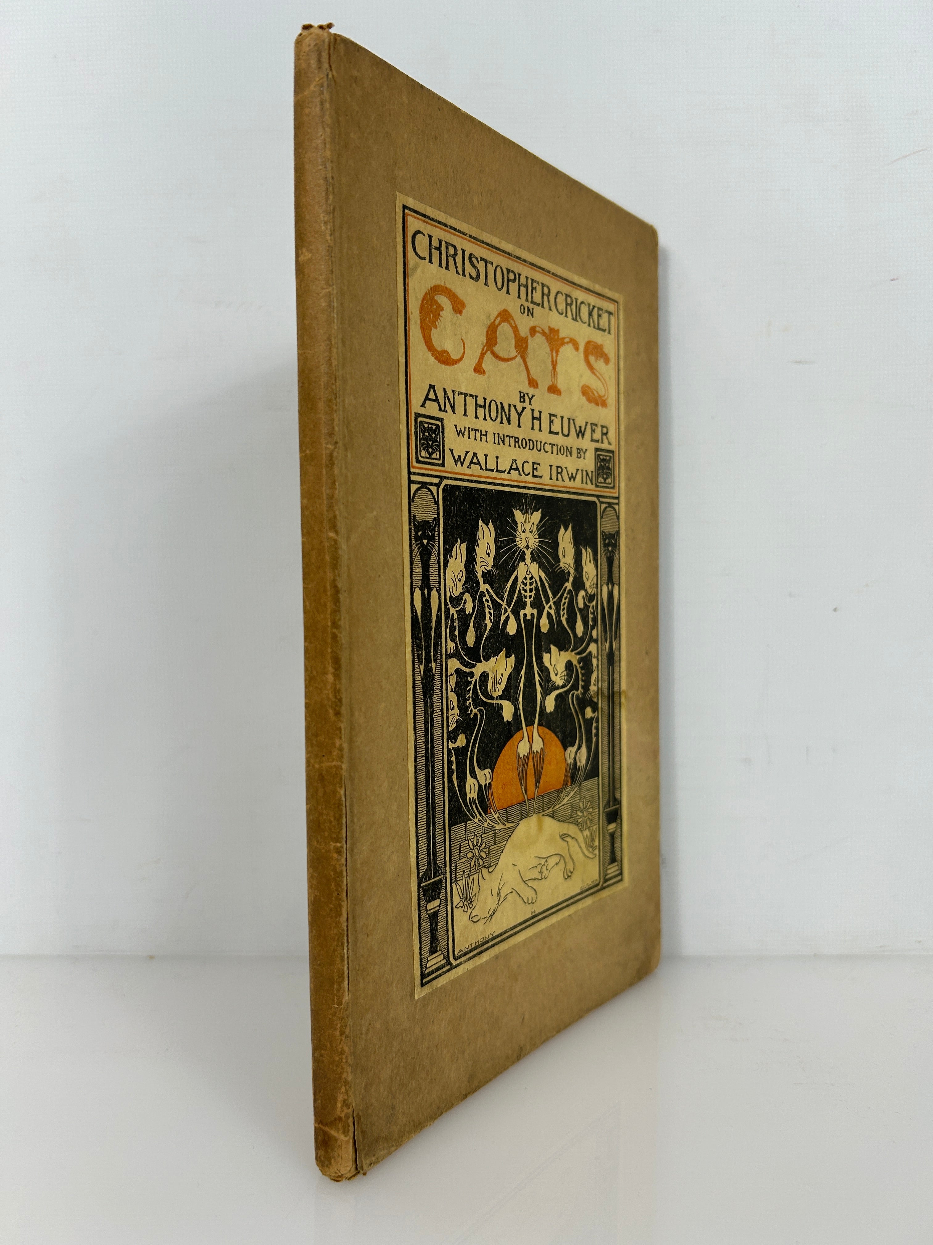 Christopher Cricket on Cats Euwer, Anthony Henderson 1909 2nd Ed