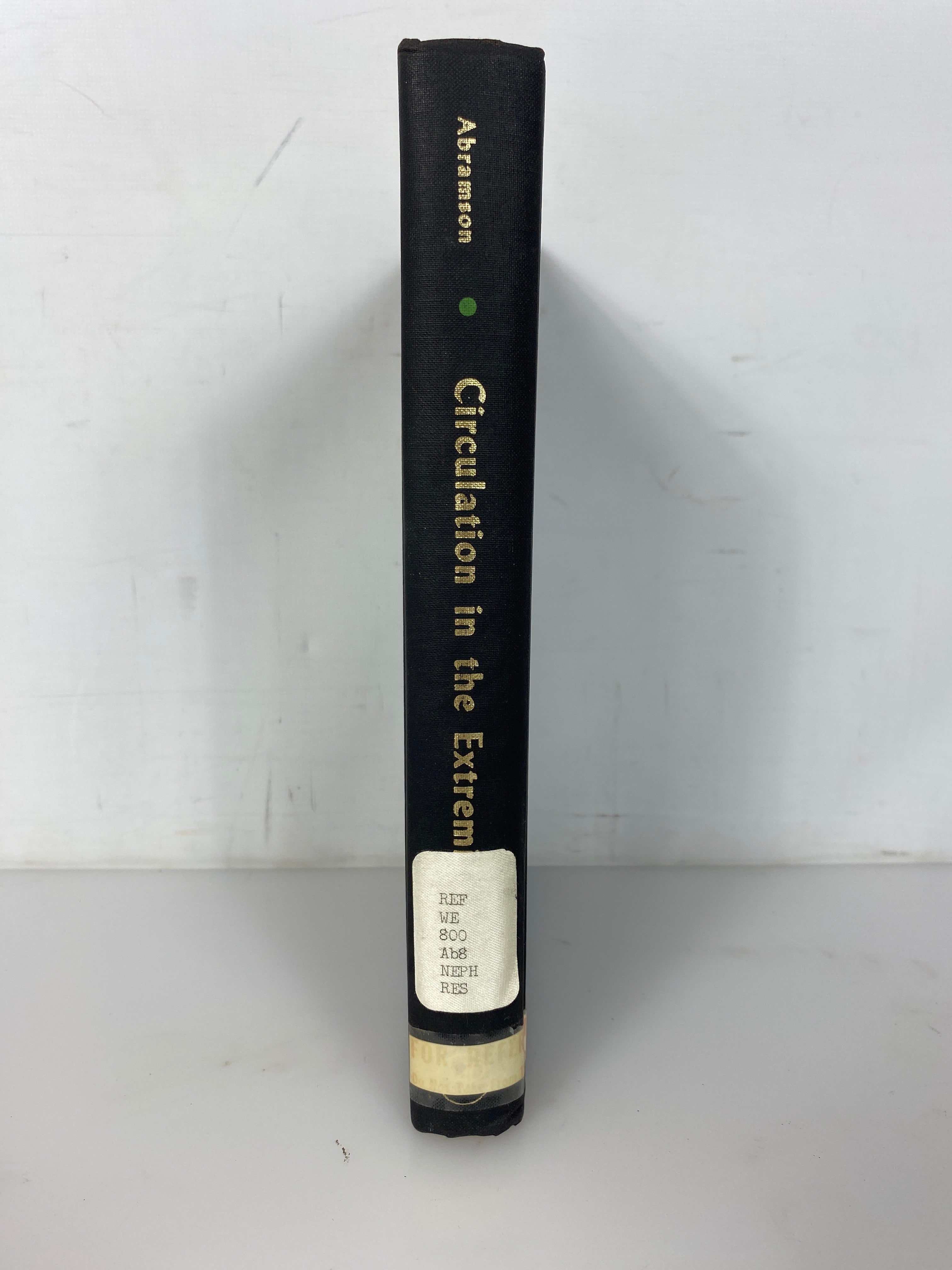 Circulation in the Extremities by Abramson 1967 Academic Press Ex-Library HC