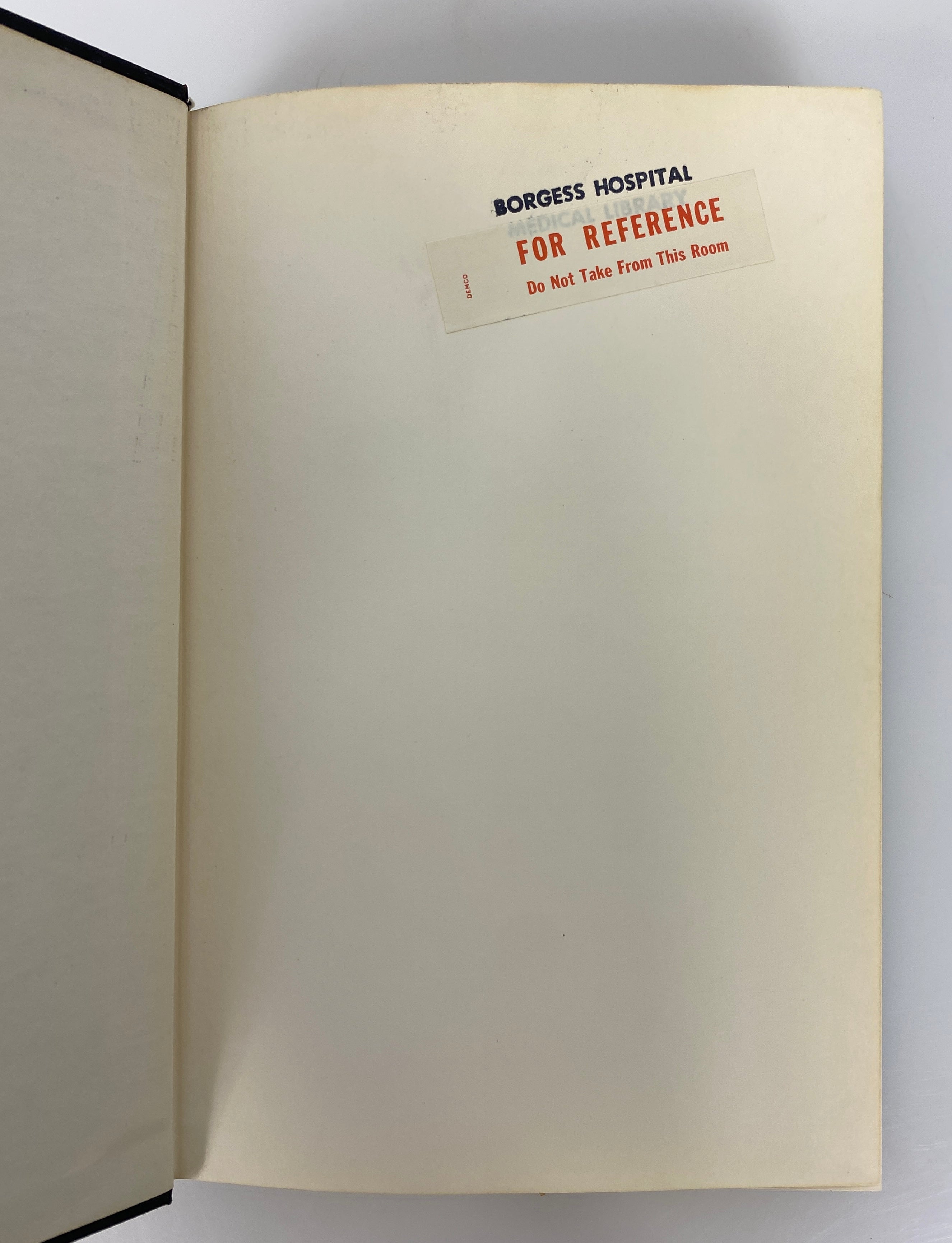 Circulation in the Extremities by Abramson 1967 Academic Press Ex-Library HC