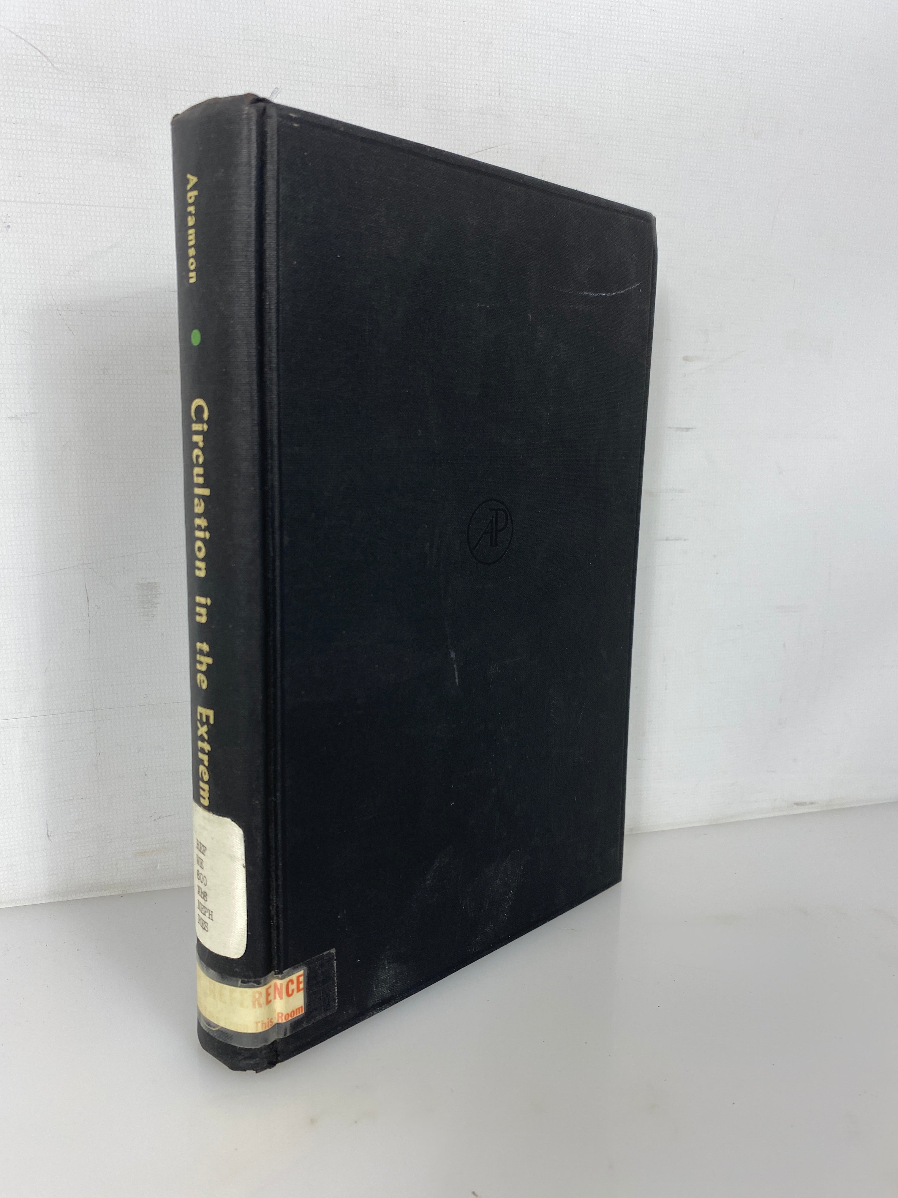 Circulation in the Extremities by Abramson 1967 Academic Press Ex-Library HC