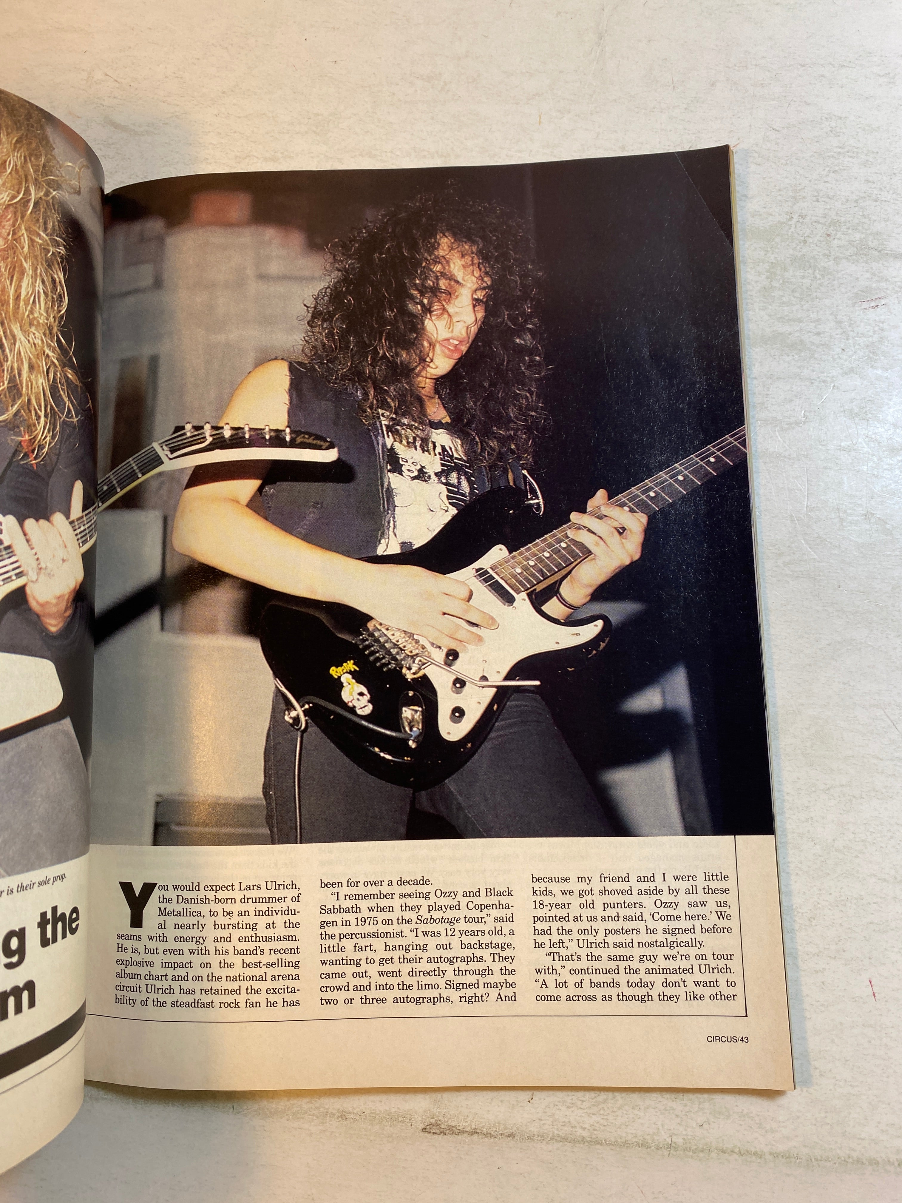 Circus August 31, 1986 Ozzy Osbourne