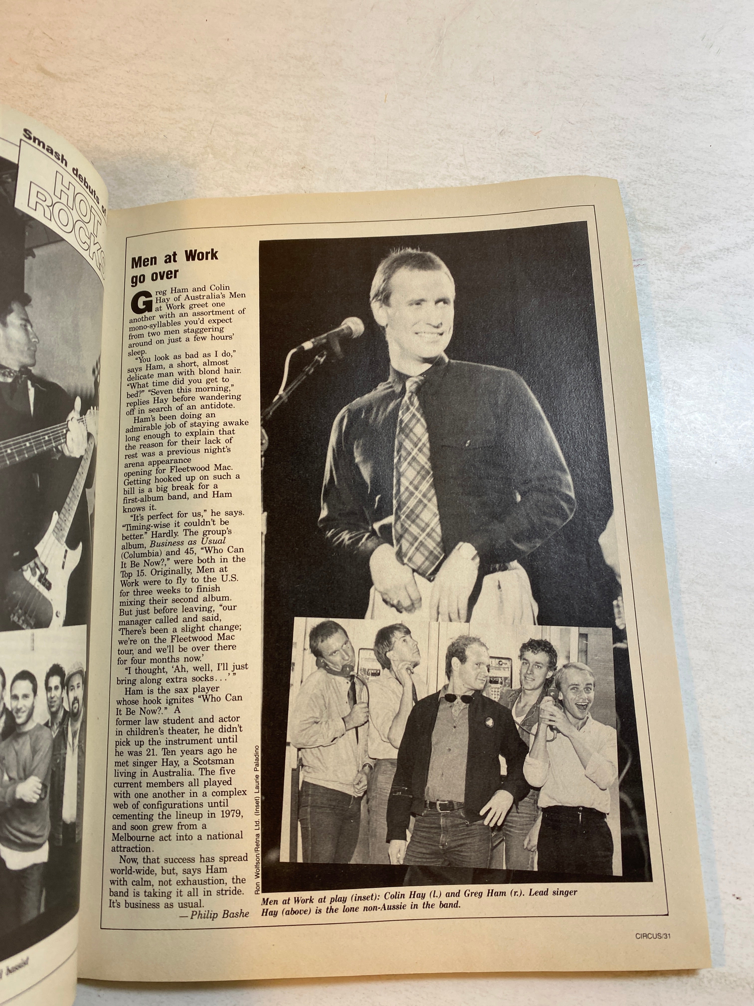 Circus December 31 1982 Year in Rock
