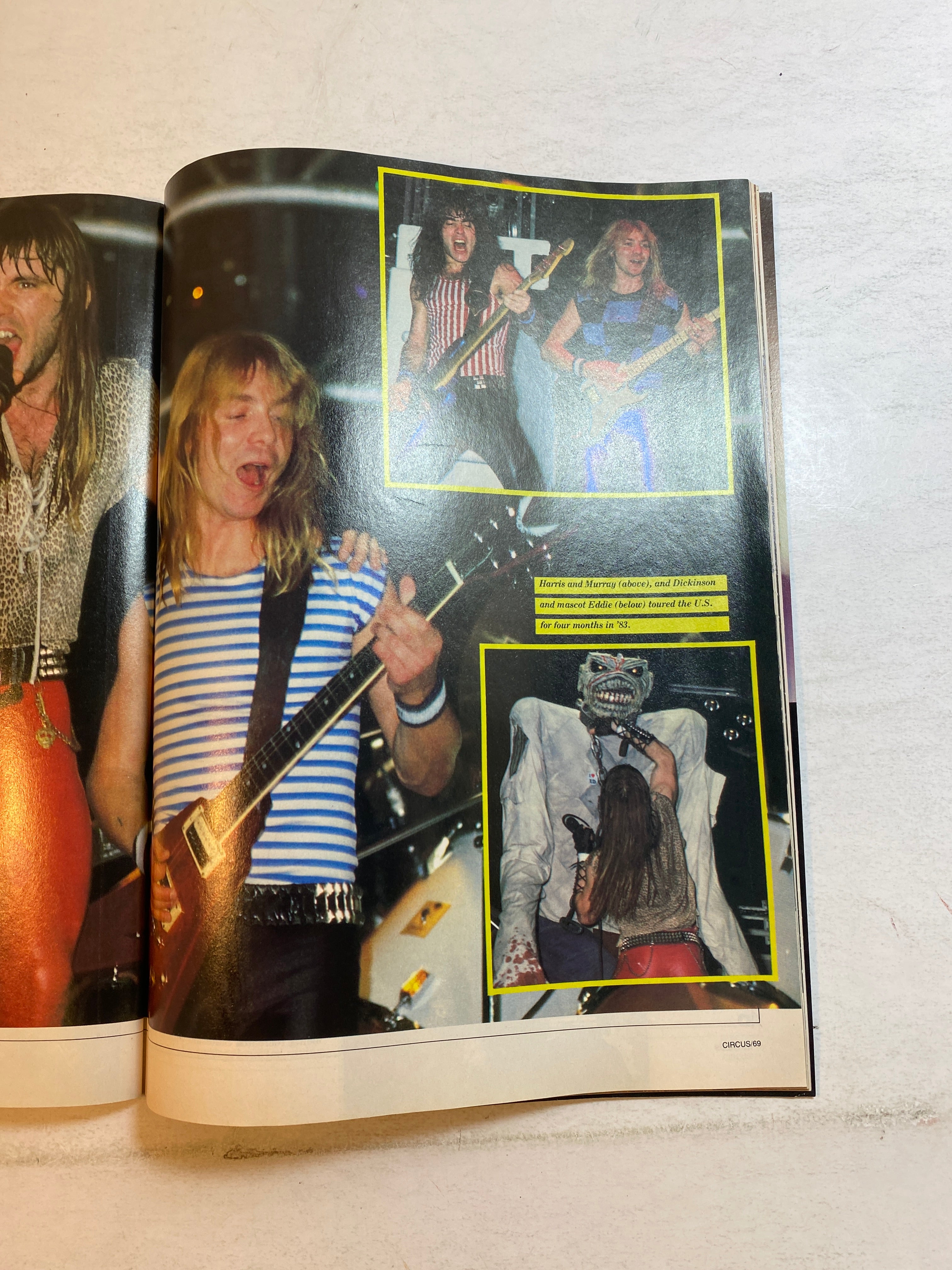 Circus Magazine December 31, 1983 Year in Rock