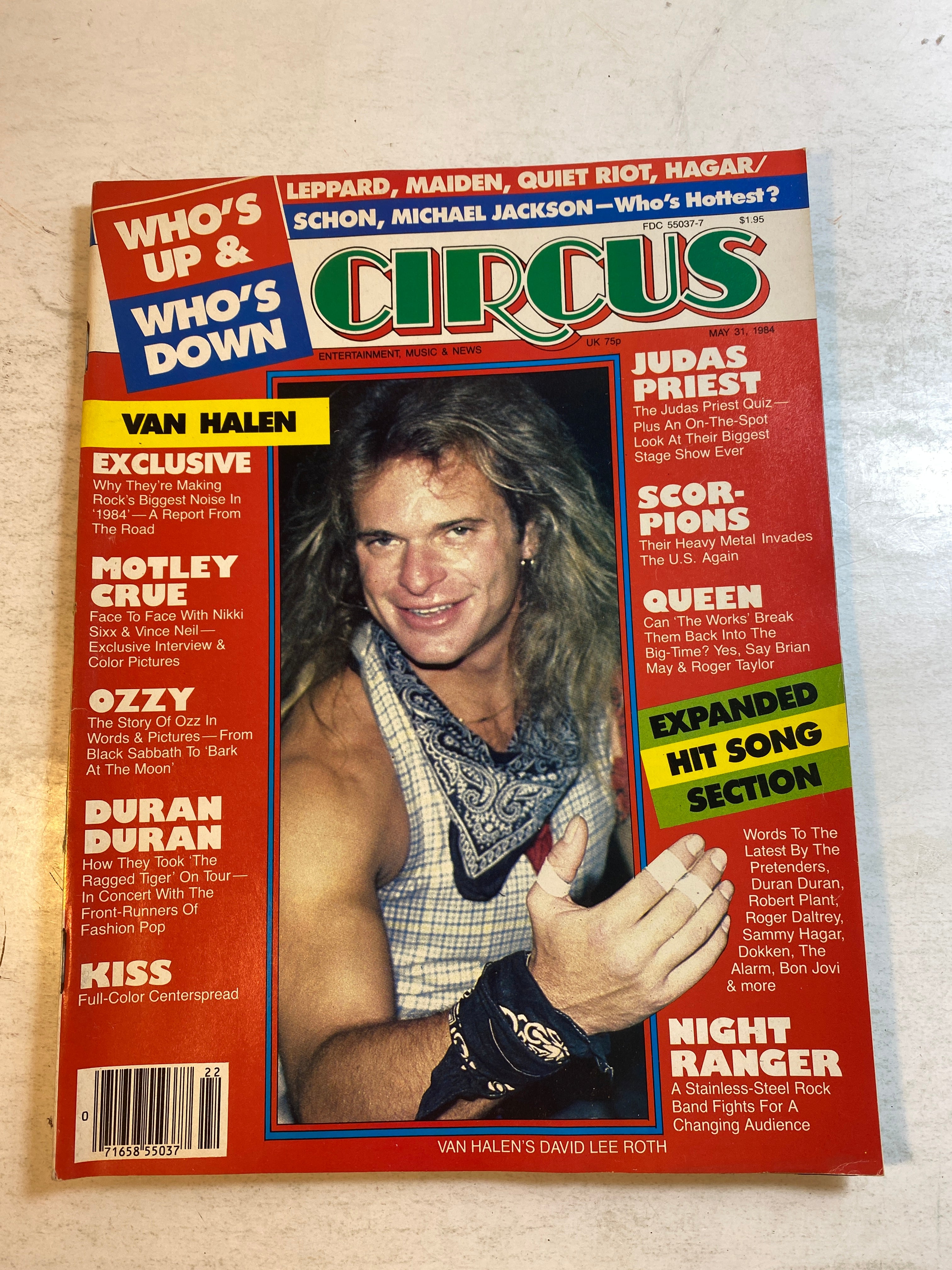 Circus Magazine May 31, 1984 Van Halen