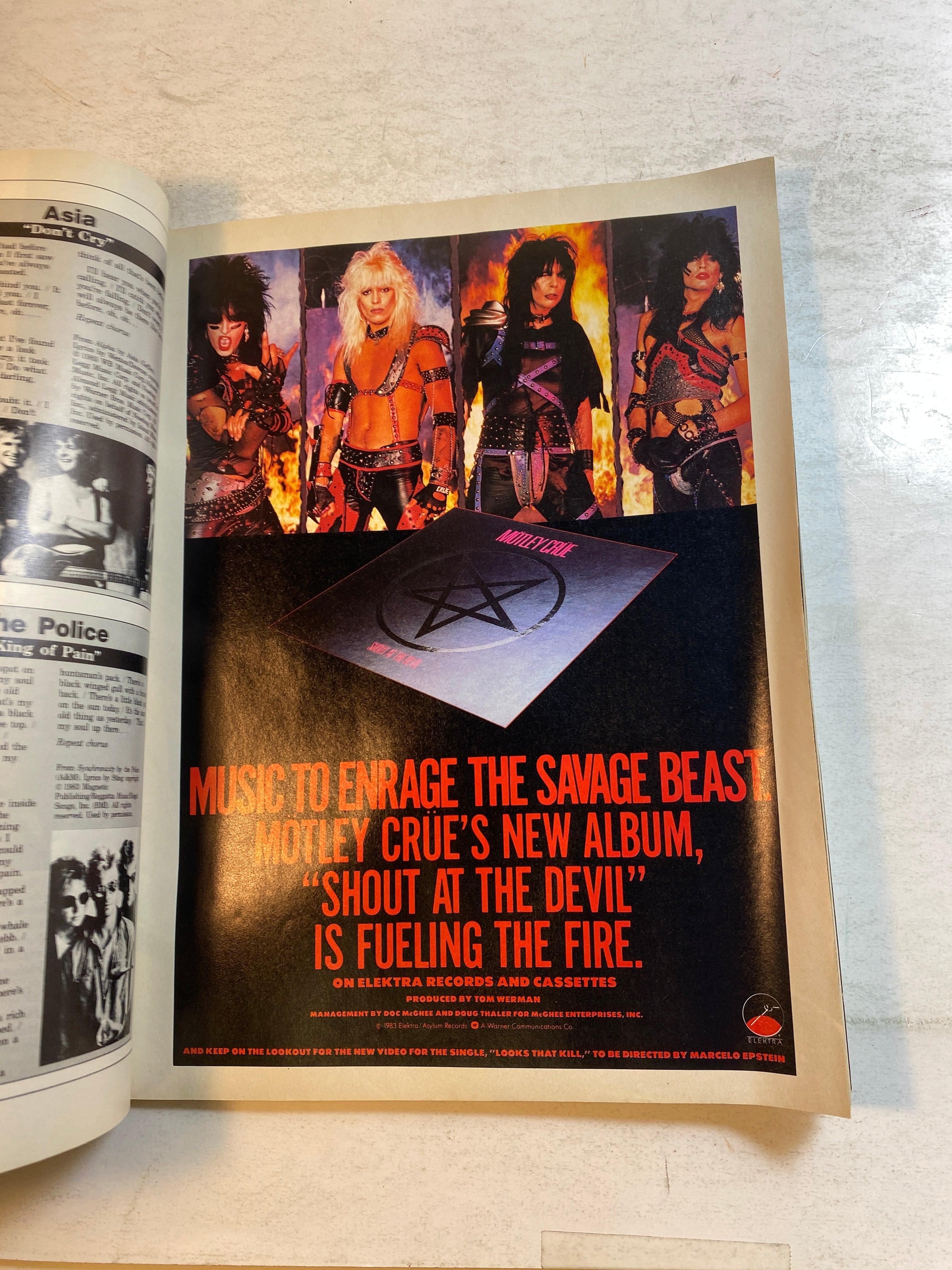 Circus Magazine November 30, 1983 Quiet Riot