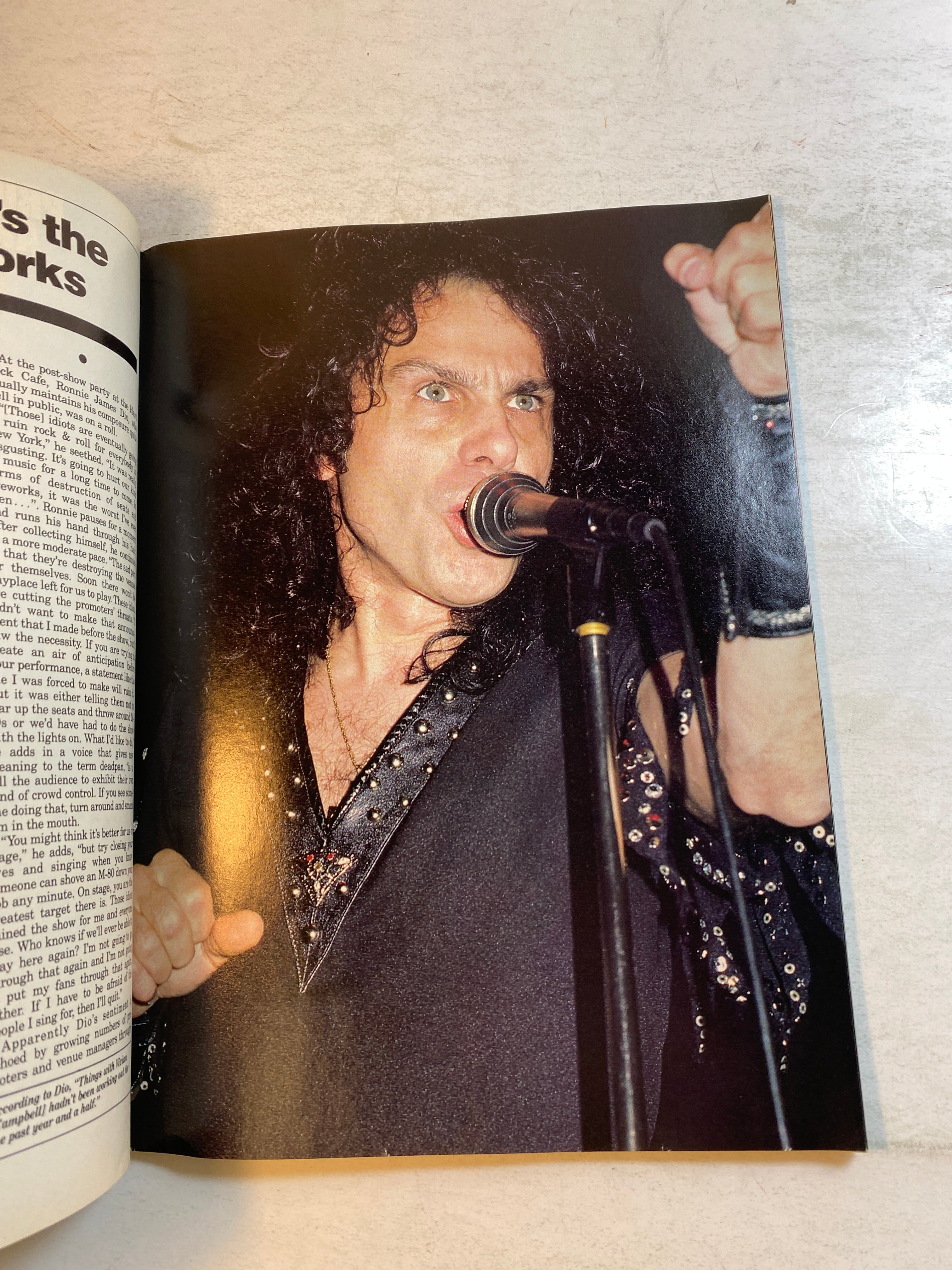 Circus September 30, 1986 David Lee Roth