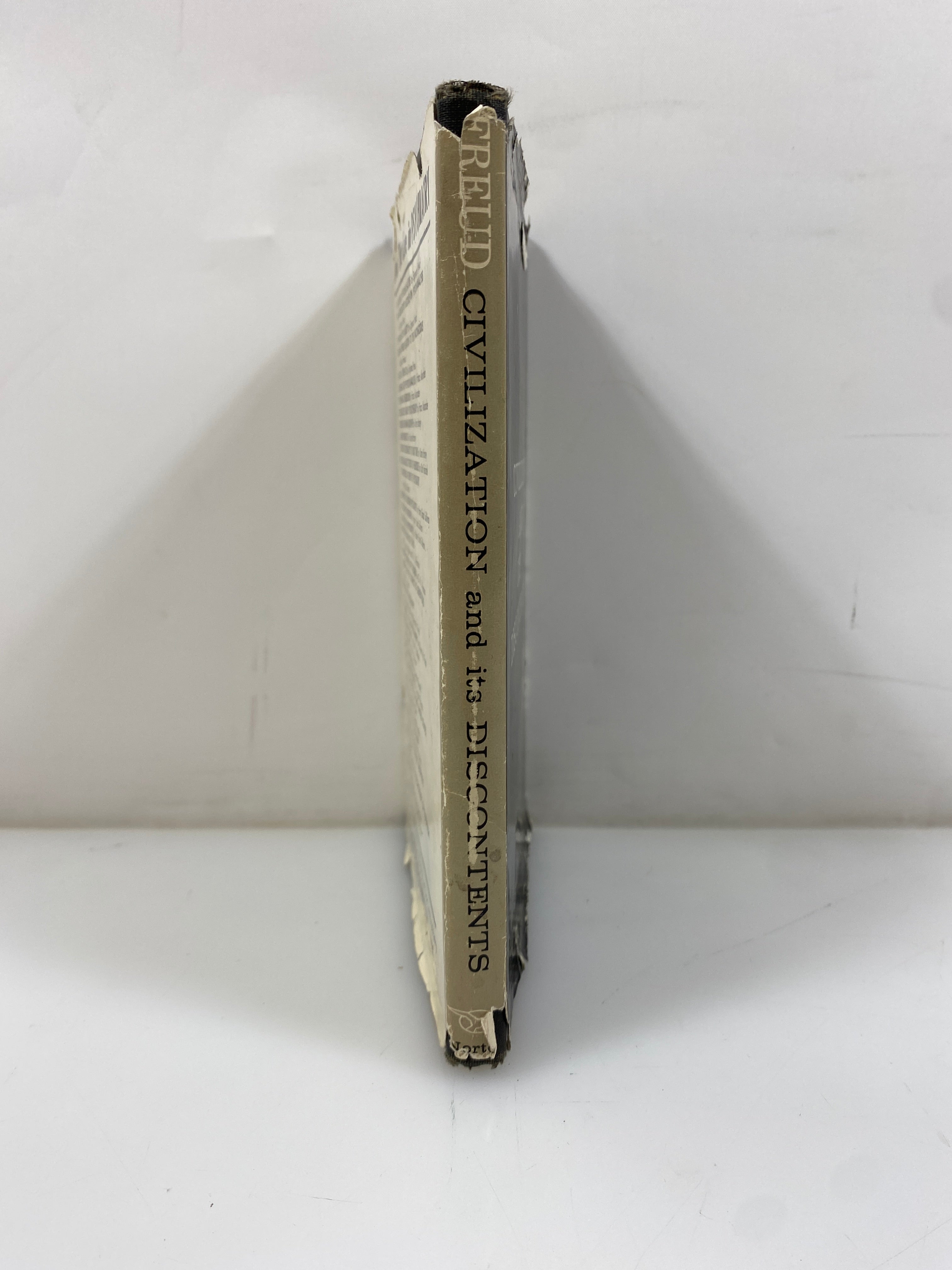 Civilization and Its Discontents Sigmund Freud 1st American Ed. 1962 HCDJ