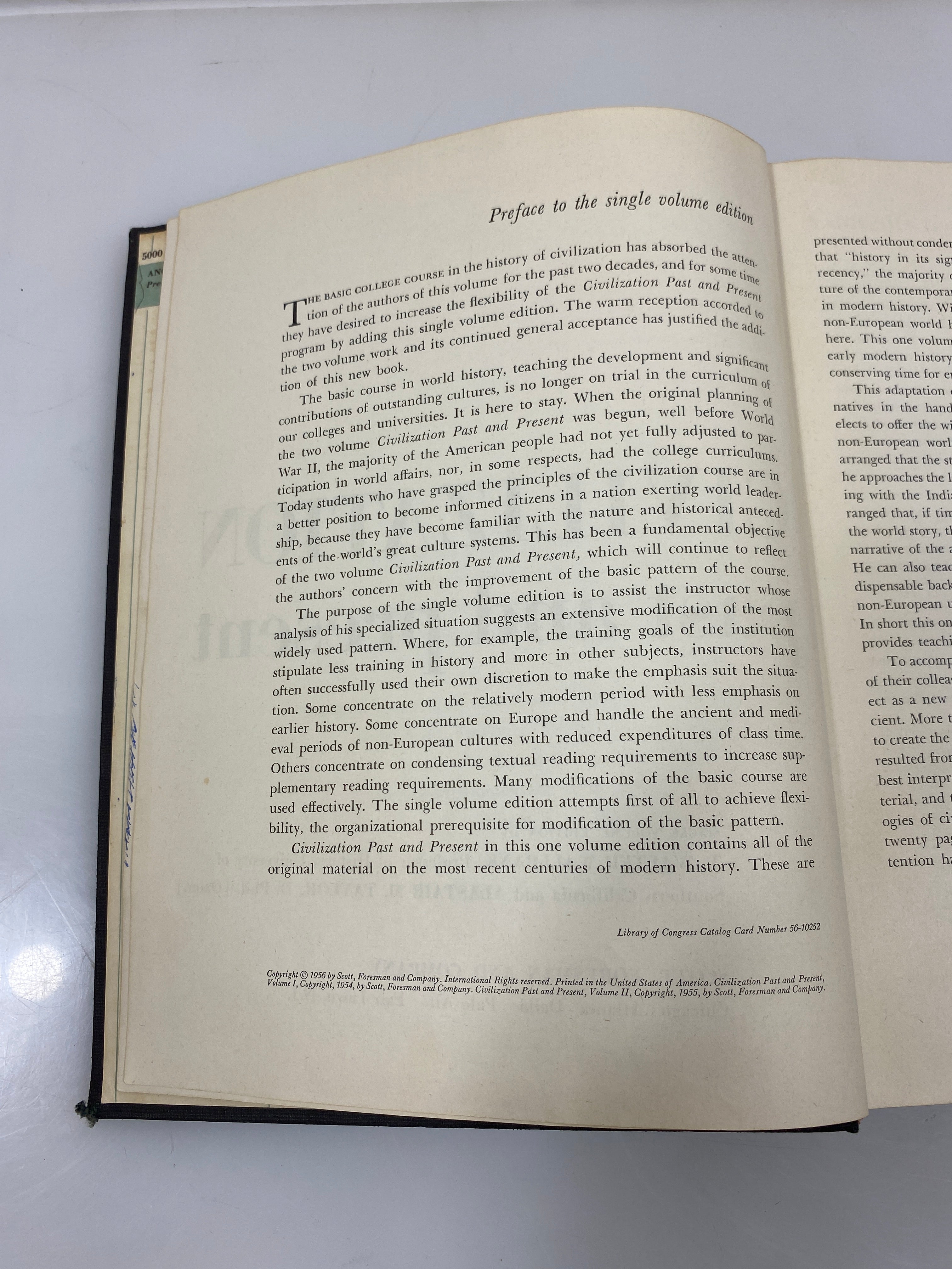 Civilization Past and Present by Wallbank 1956 HC