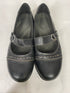 Clarks Black Leather Flat Maryjane Style Shoes in Size 10