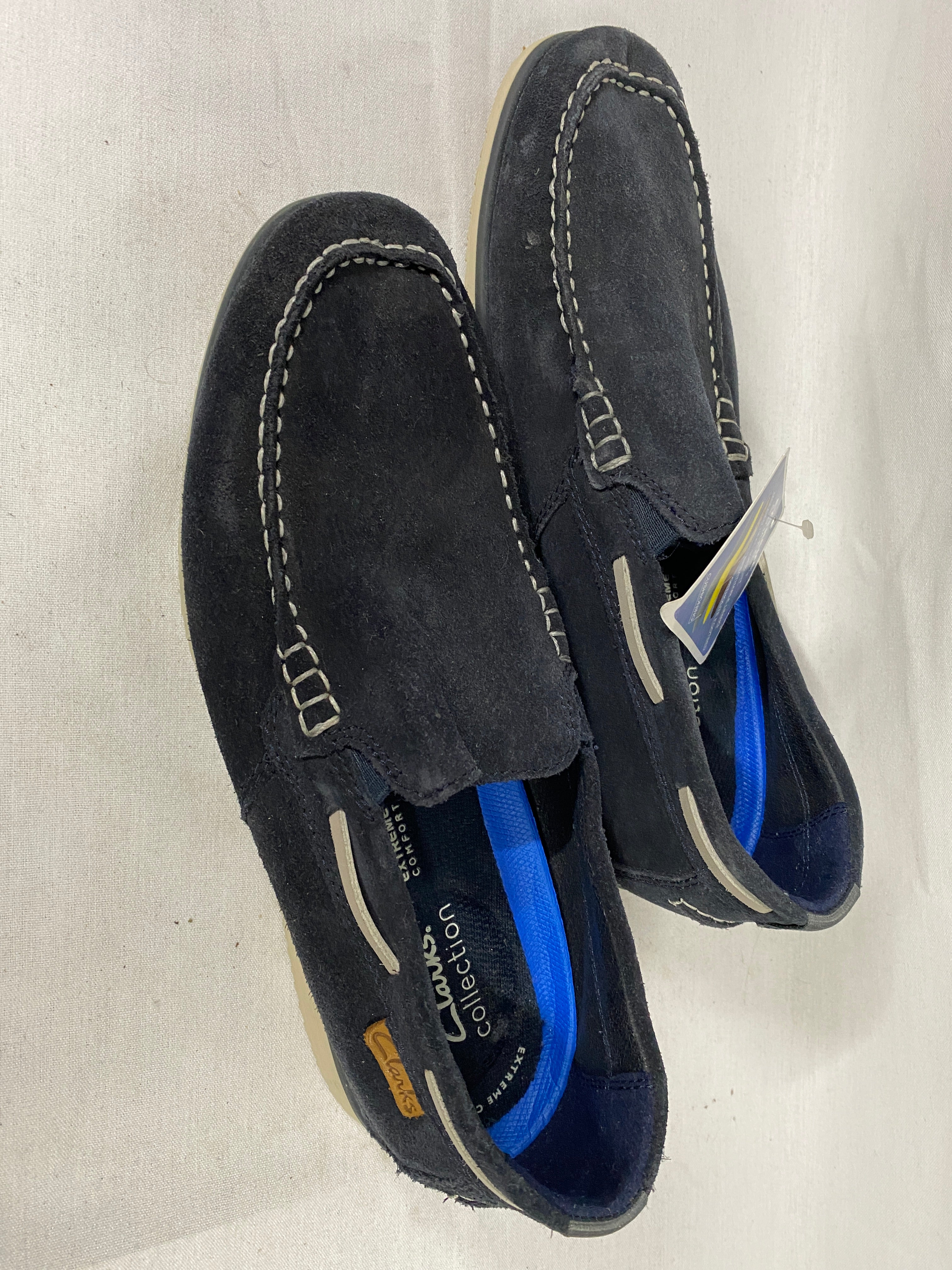 Clarks Noonan Step Cushioned Slip on Loafers Men's Size 9.5