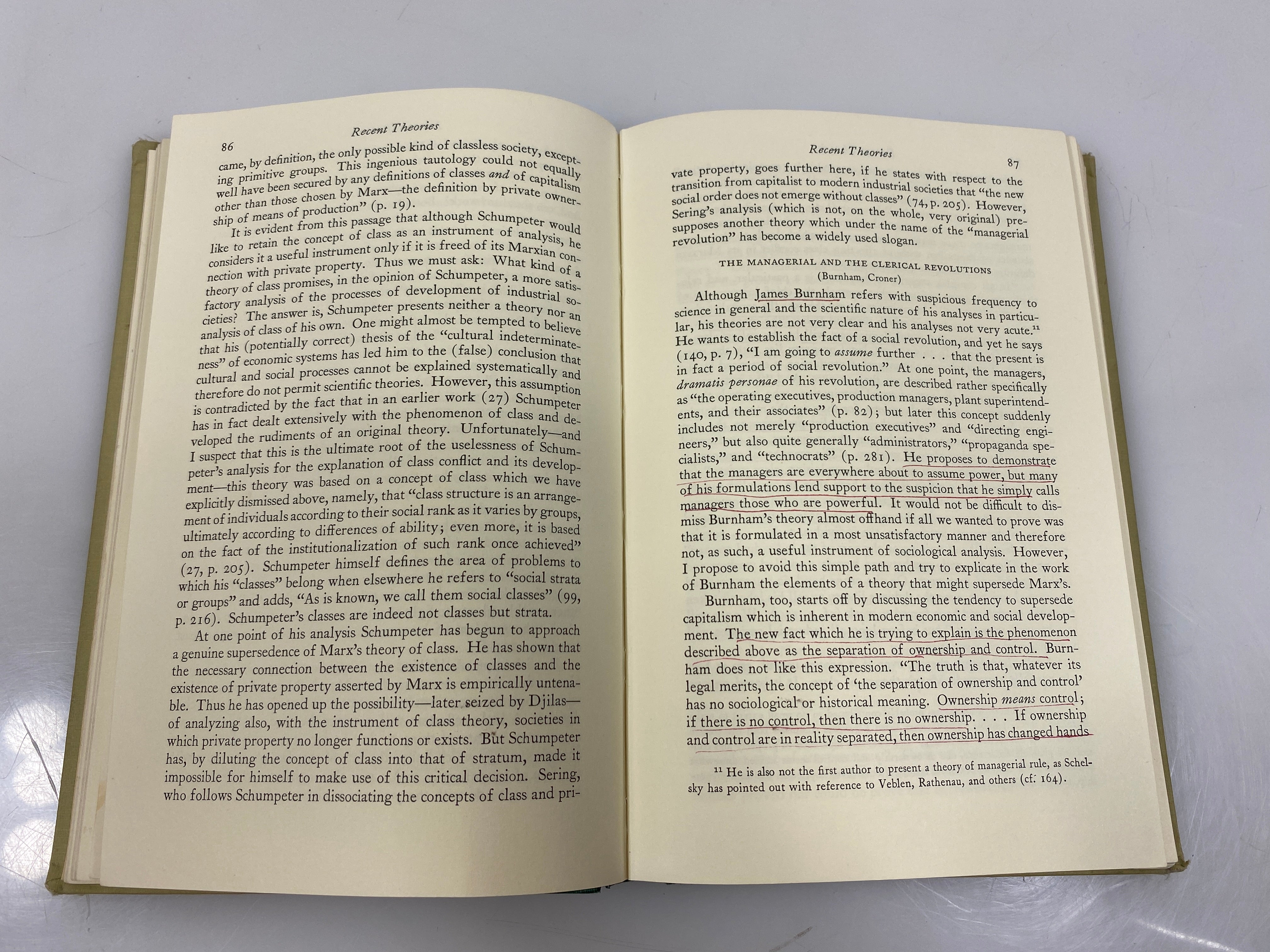 Class and Class Conflict by Ralf Dahrendorf Ex-library 1959 HC
