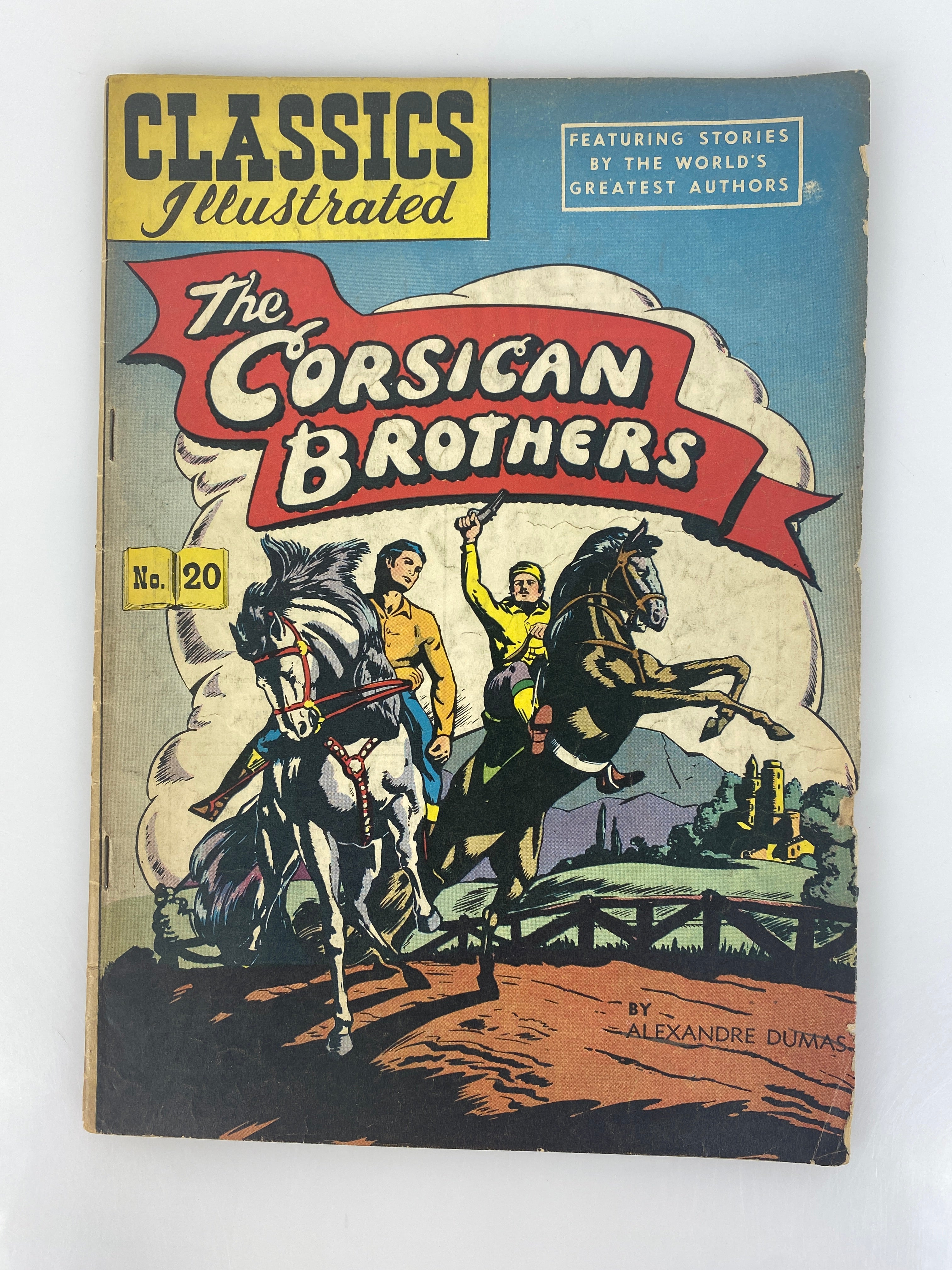 Classics Illustrated Corsican Brothers Dumas No. 20 HRN62