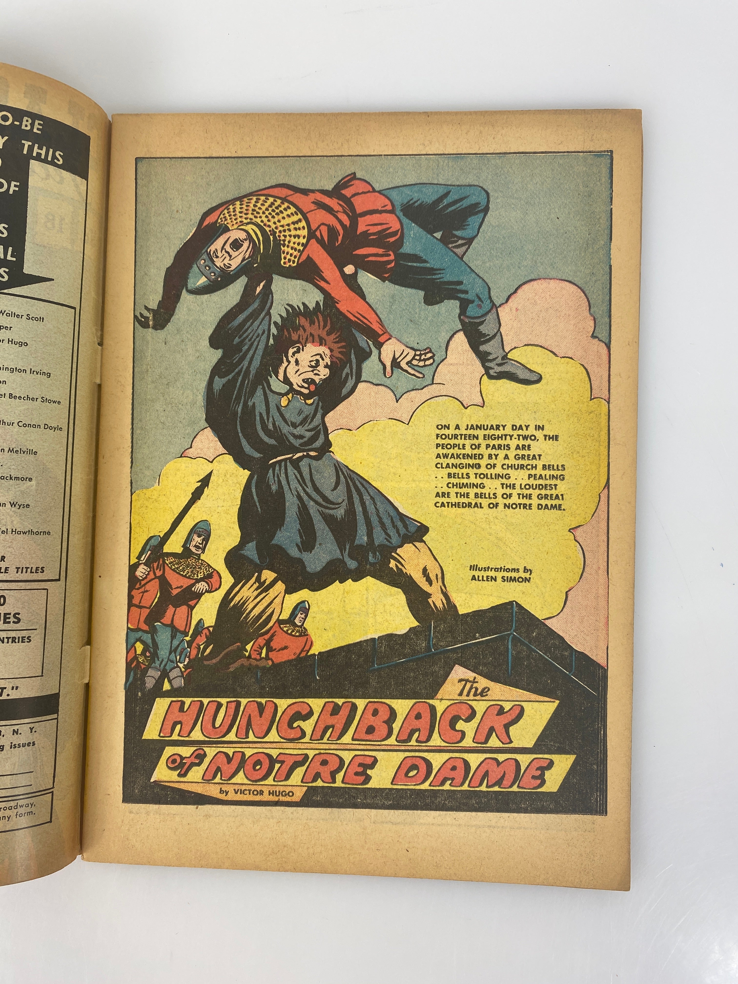 Classics Illustrated Hunchback of Notre Dame  No. 18 HRN62