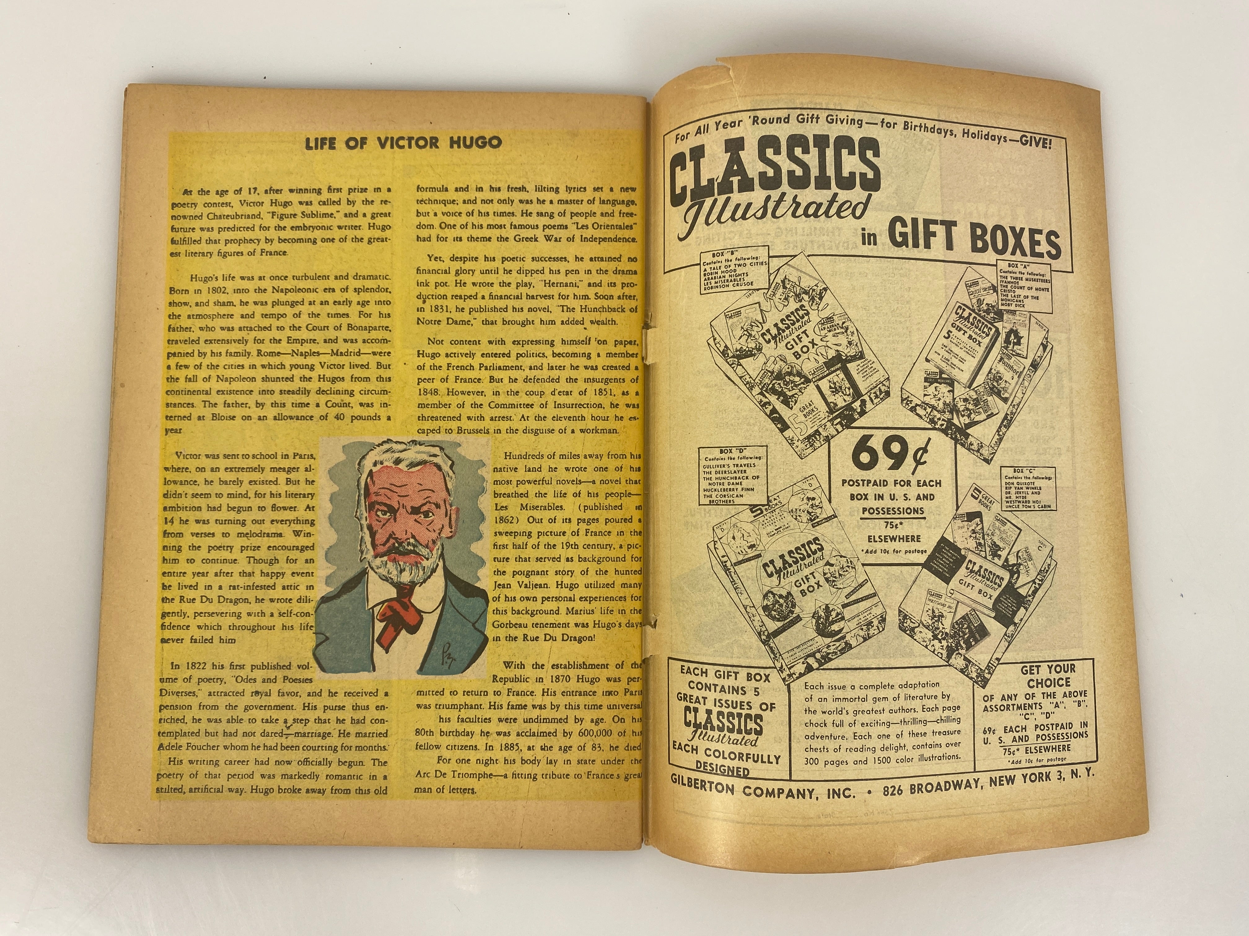 Classics Illustrated Hunchback of Notre Dame  No. 18 HRN62