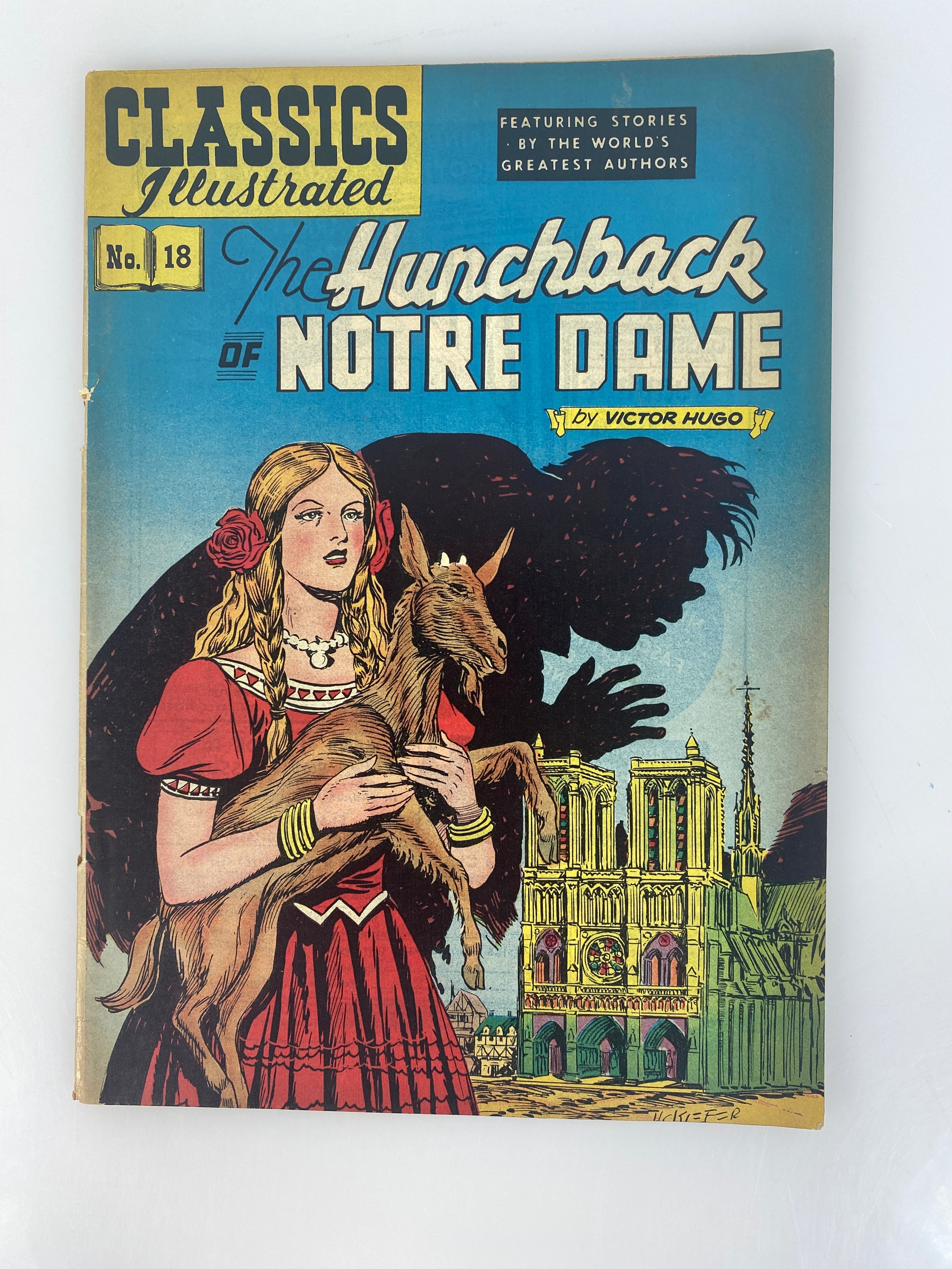 Classics Illustrated Hunchback of Notre Dame  No. 18 HRN62