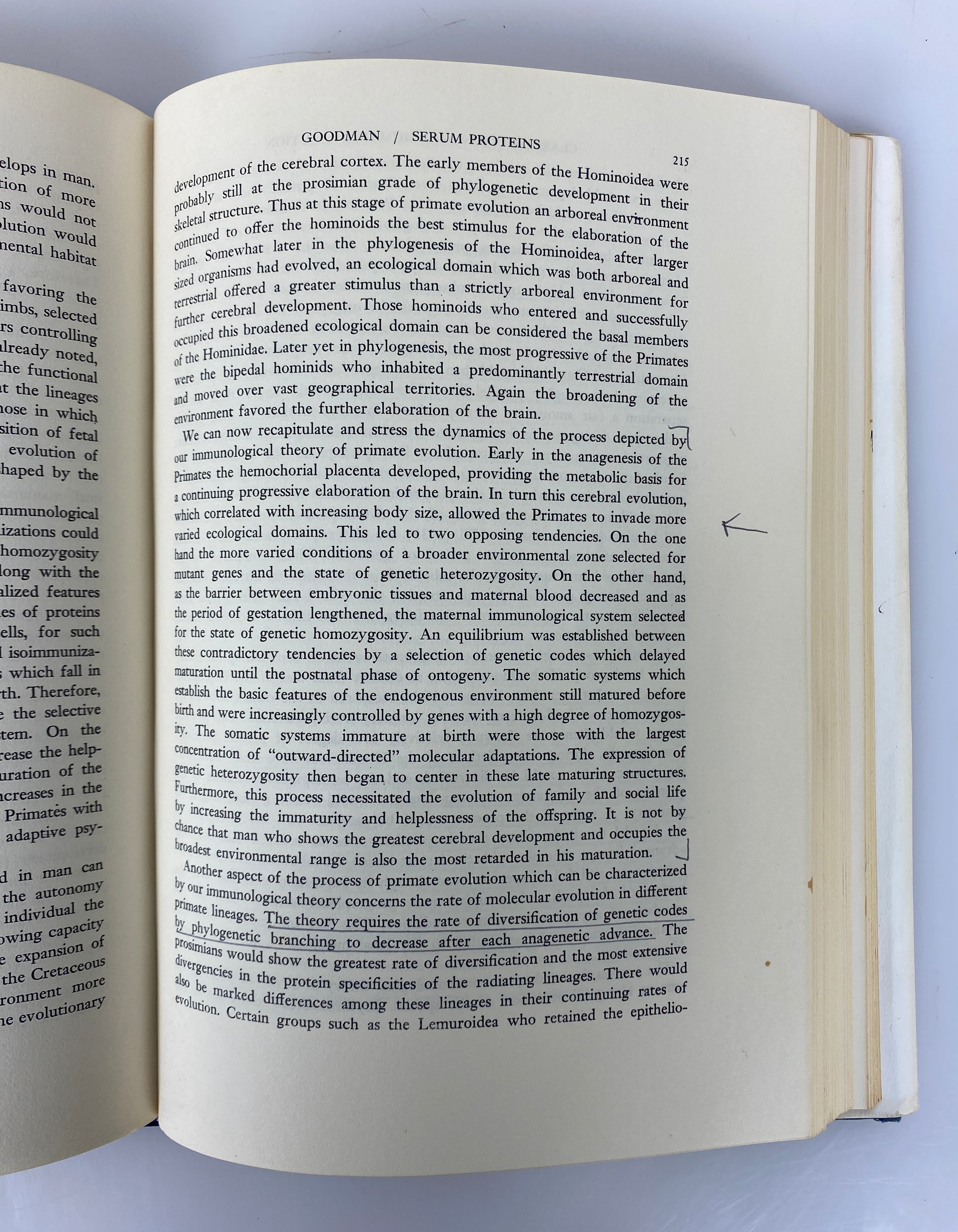 Classification and Human Evolution by Sherwood Washburn 1963 1st Ed HC DJ
